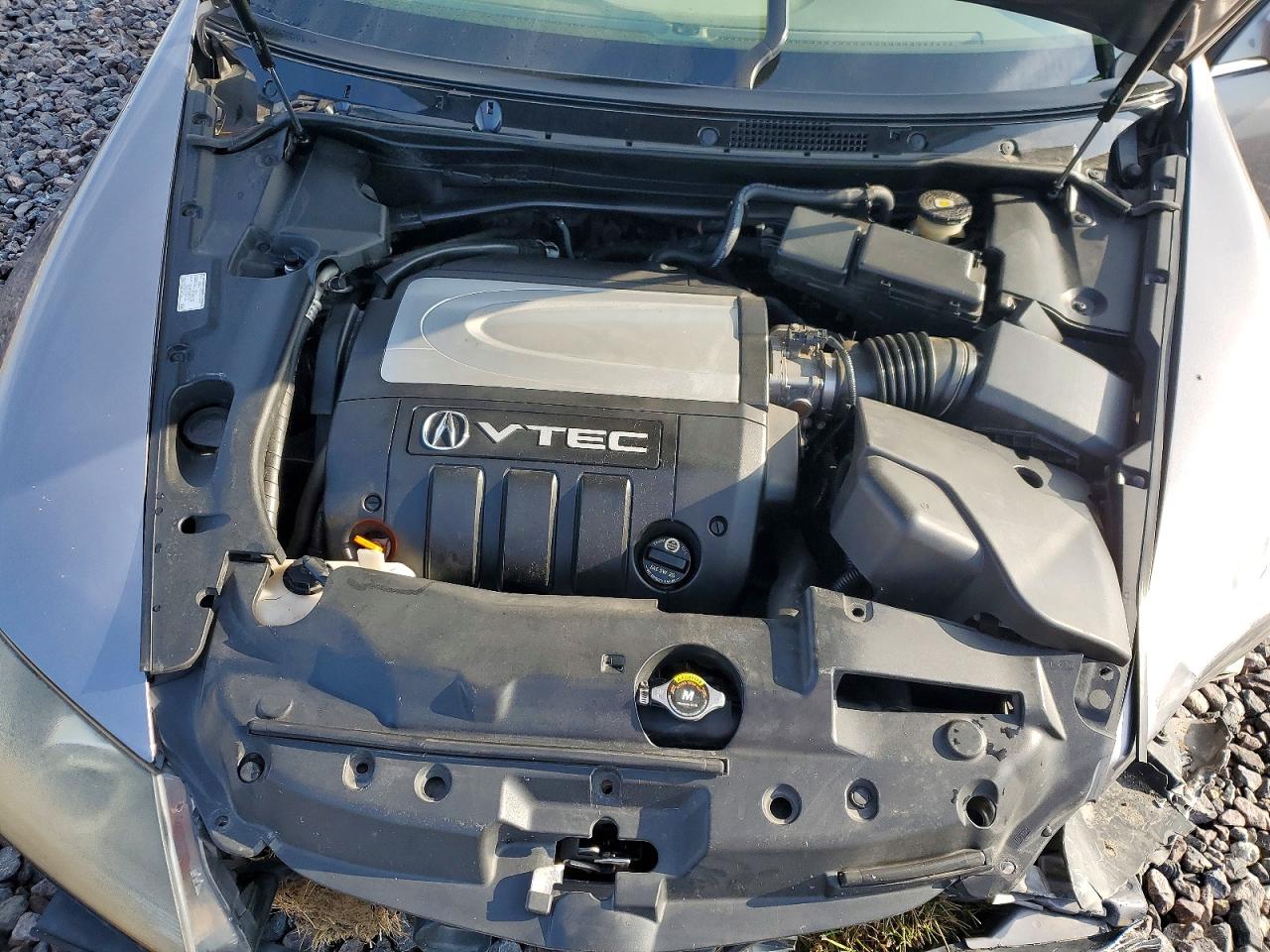2005 Acura Rl Gray vin: JH4KB16535C001238