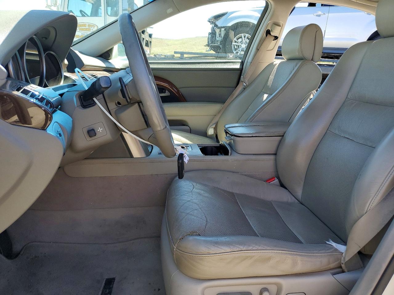 2005 Acura Rl Silver vin: JH4KB16535C020453