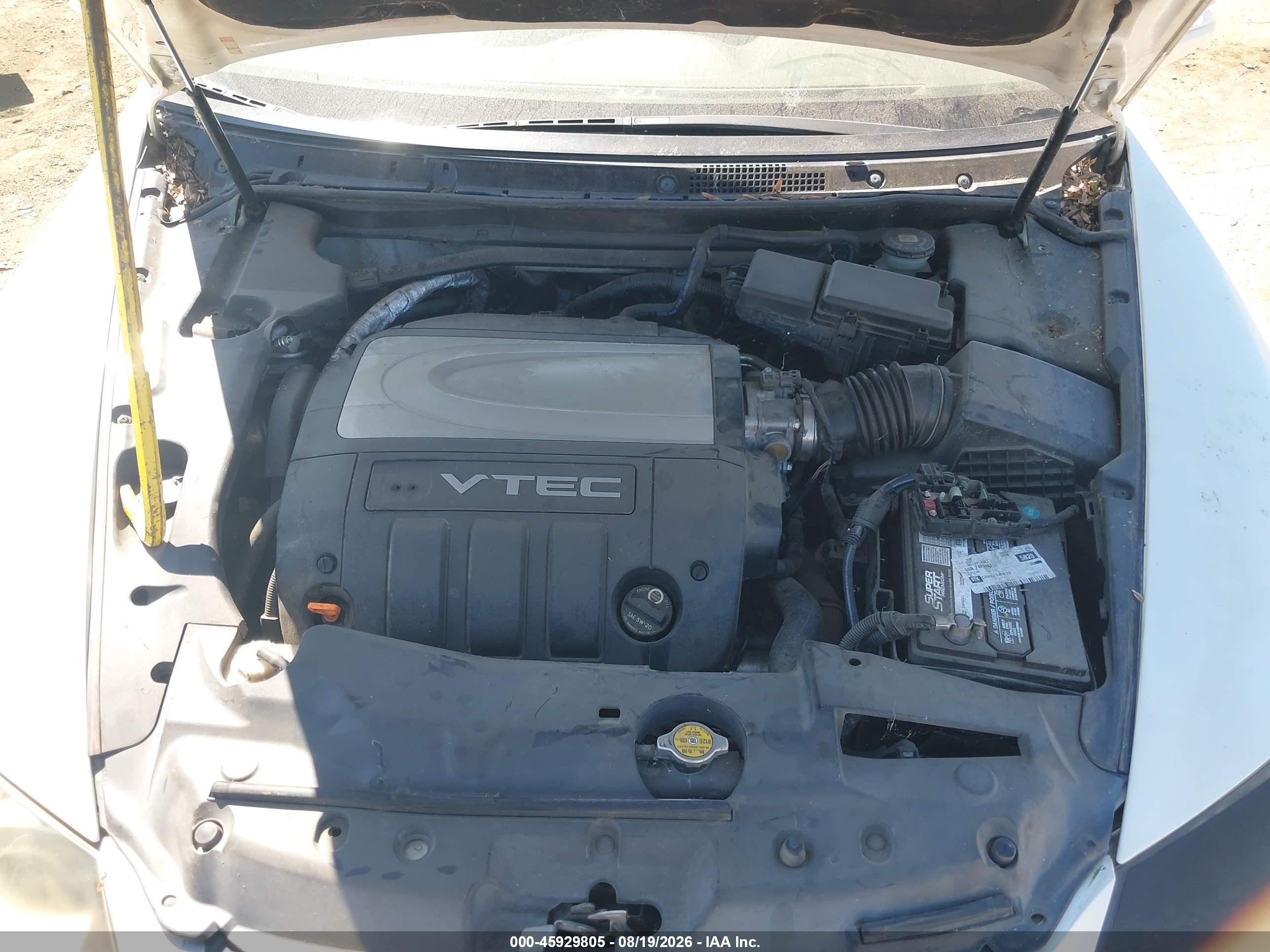 2006 Acura Rl 3.5 White vin: JH4KB16536C003721