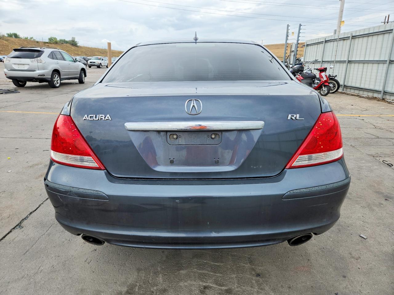 2005 Acura Rl Серый vin: JH4KB16545C012409
