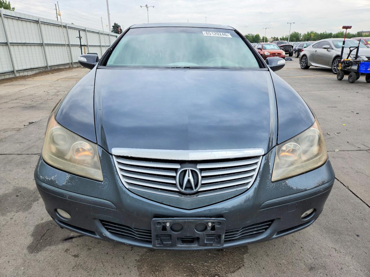 2005 Acura Rl Серый vin: JH4KB16545C012409