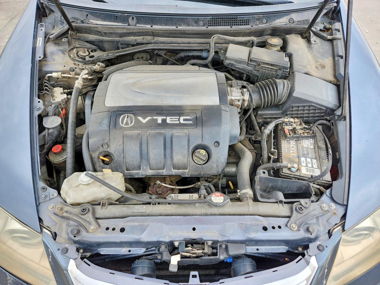 2005 Acura Rl Серый vin: JH4KB16545C012409