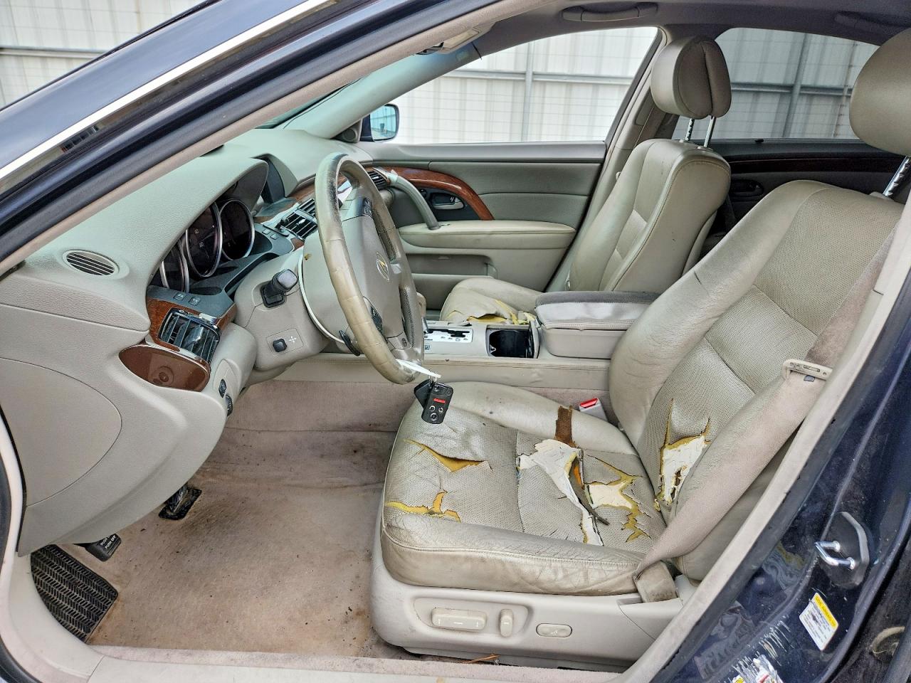 2005 Acura Rl Серый vin: JH4KB16545C012409