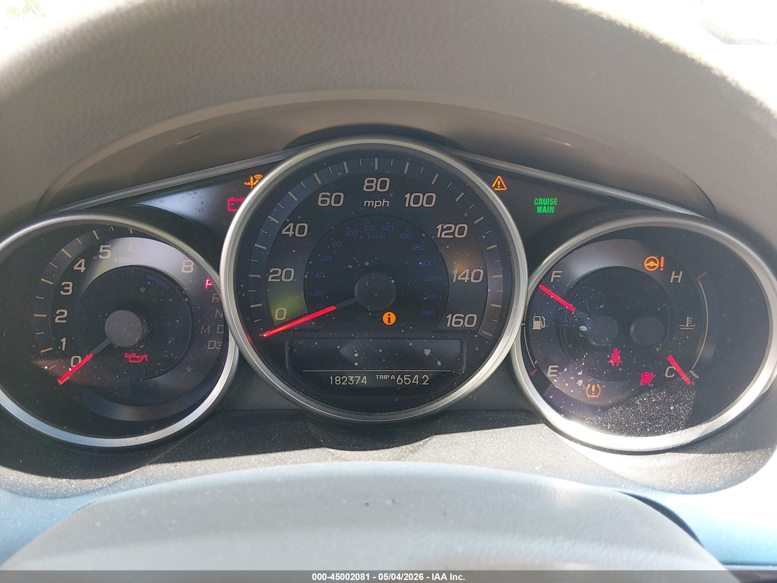 2006 Acura Rl 3.5 Темно-бордовый vin: JH4KB16546C002500