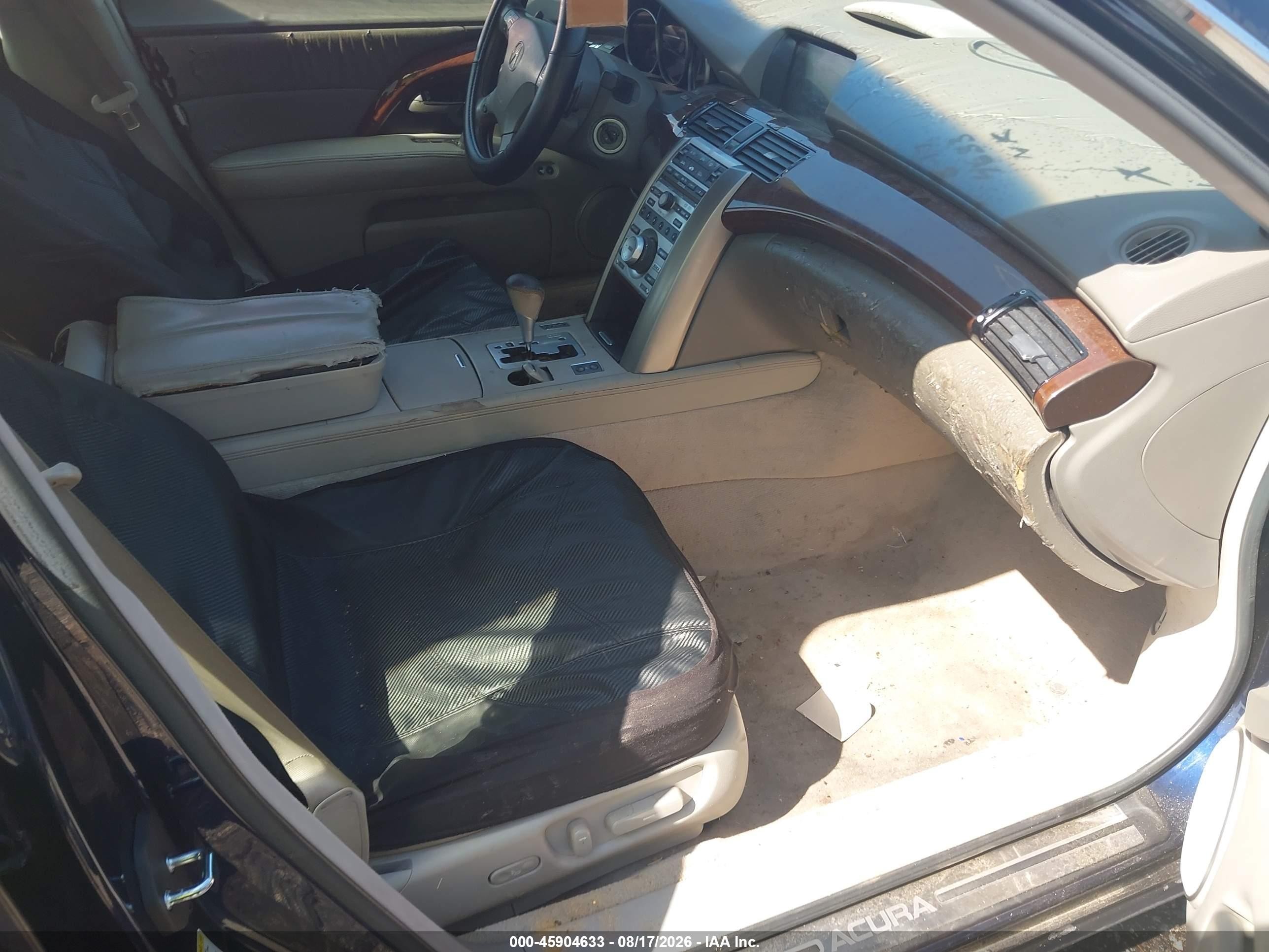 2005 Acura Rl 3.5 Navy vin: JH4KB16555C019398