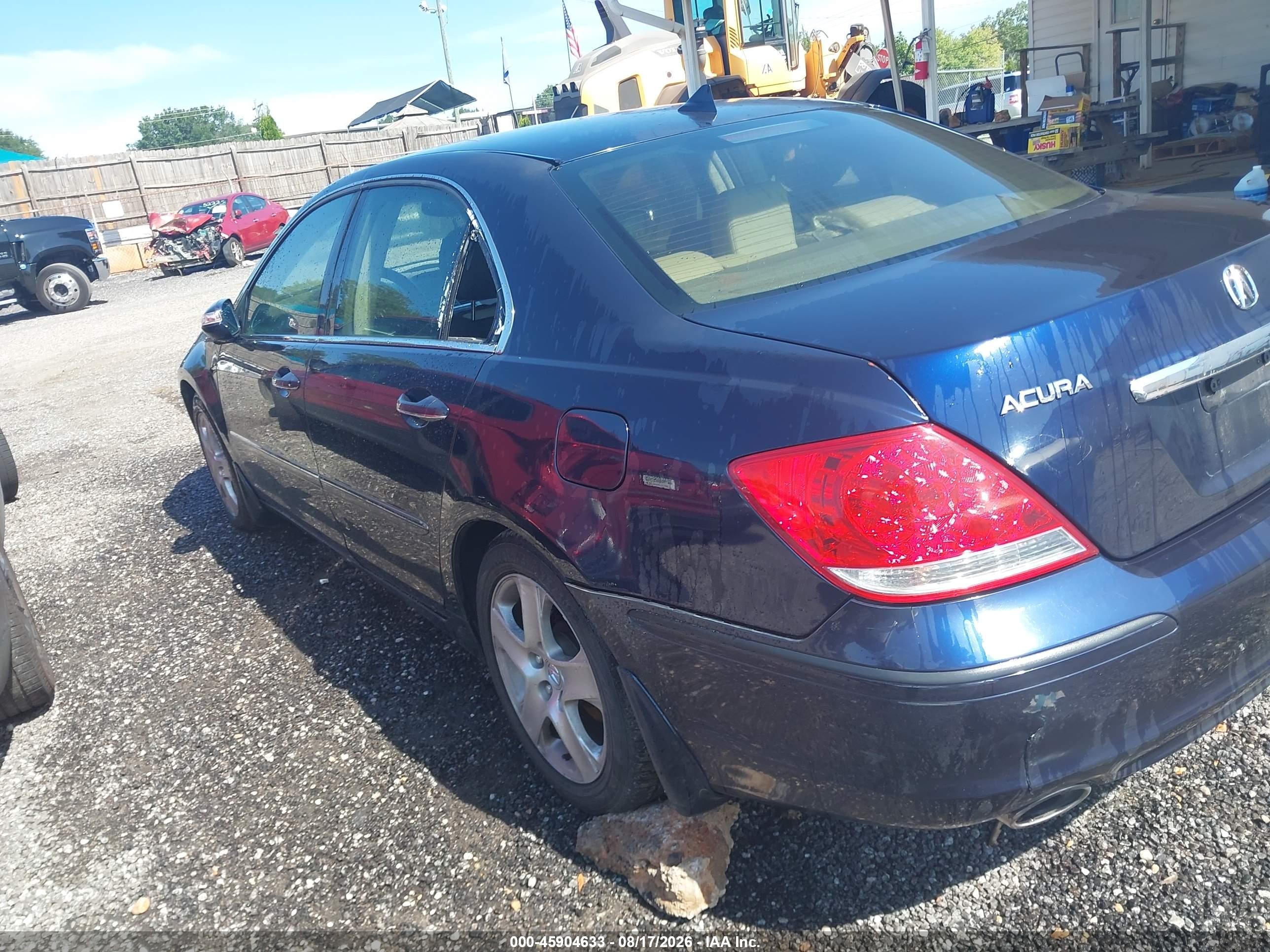 2005 Acura Rl 3.5 Navy vin: JH4KB16555C019398