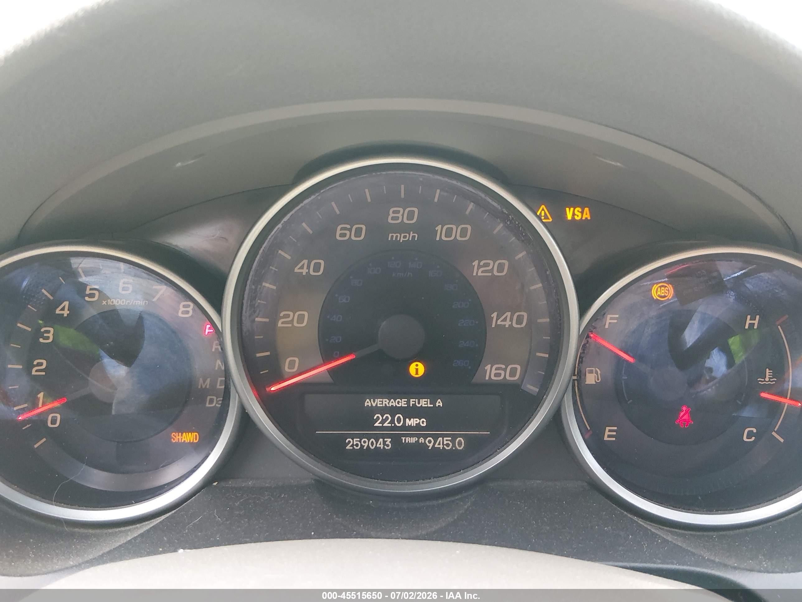 2006 Acura Rl 3.5 Серебряный vin: JH4KB16556C005163