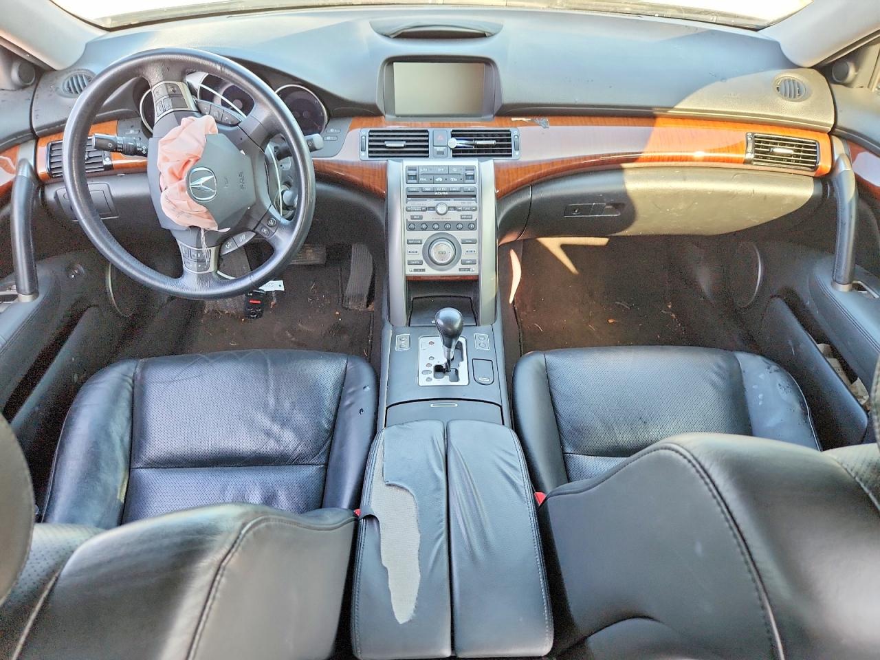 2006 Acura Rl Black vin: JH4KB16556C008726