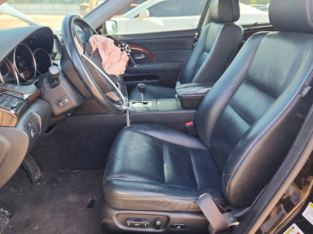 2006 Acura Rl Black vin: JH4KB16556C008726