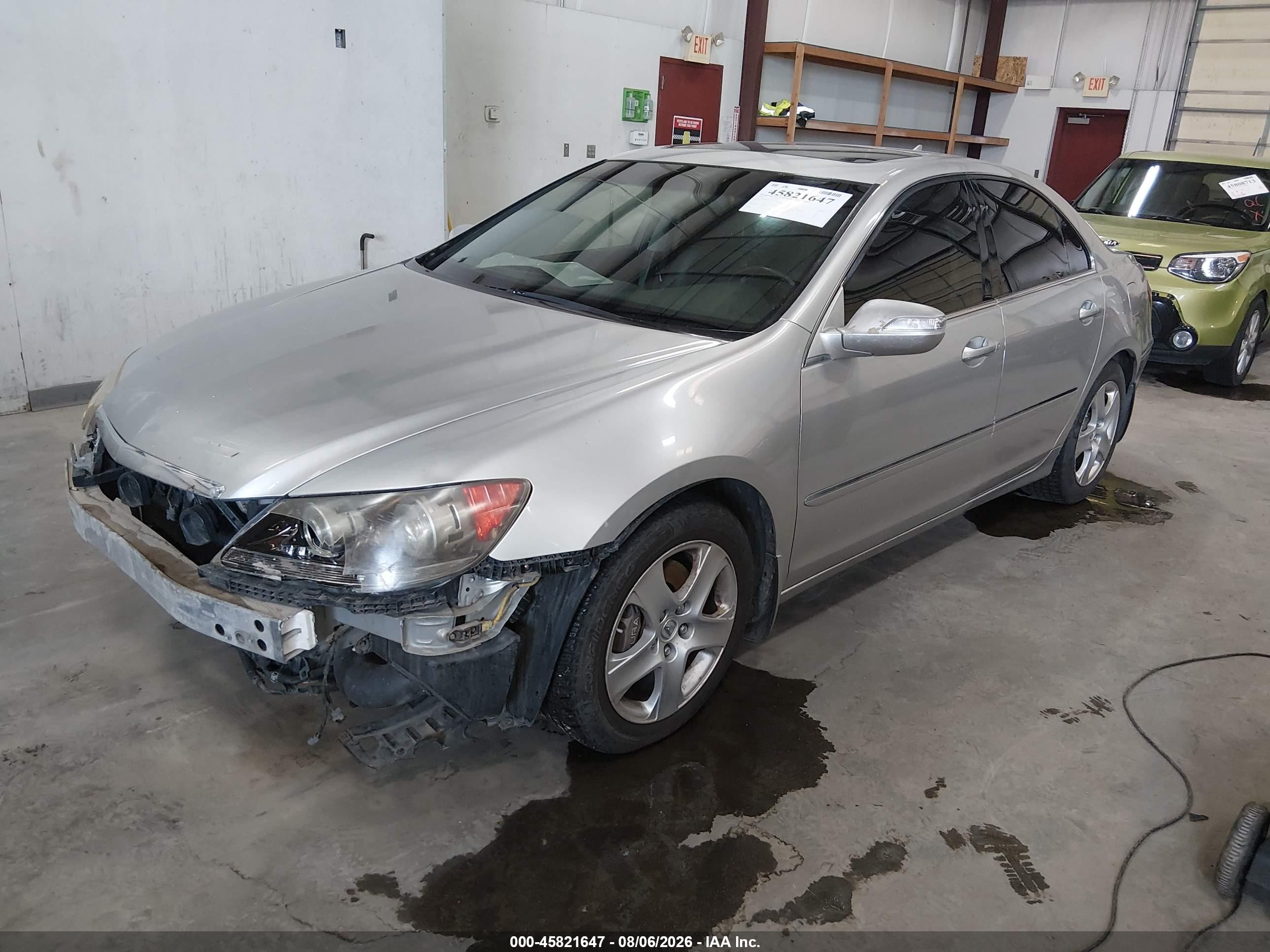 2005 Acura Rl 3.5 Gray vin: JH4KB16565C004750