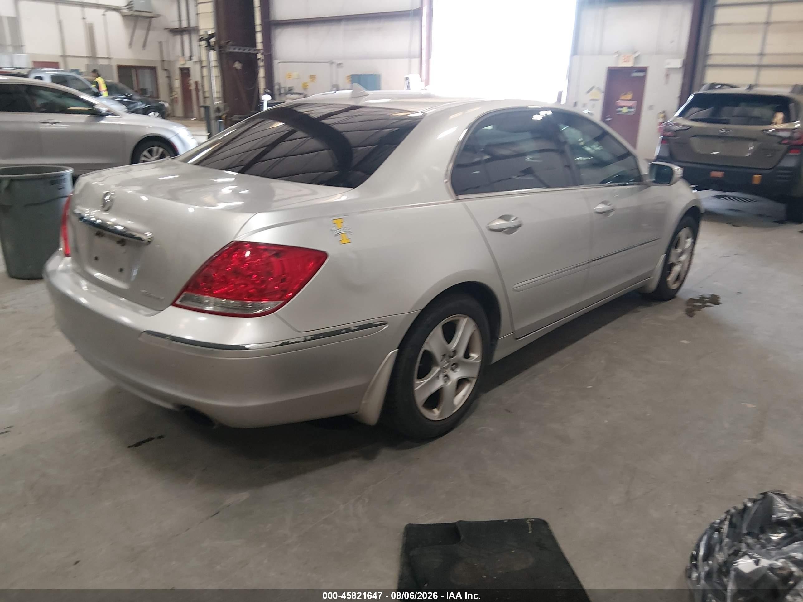 2005 Acura Rl 3.5 Gray vin: JH4KB16565C004750