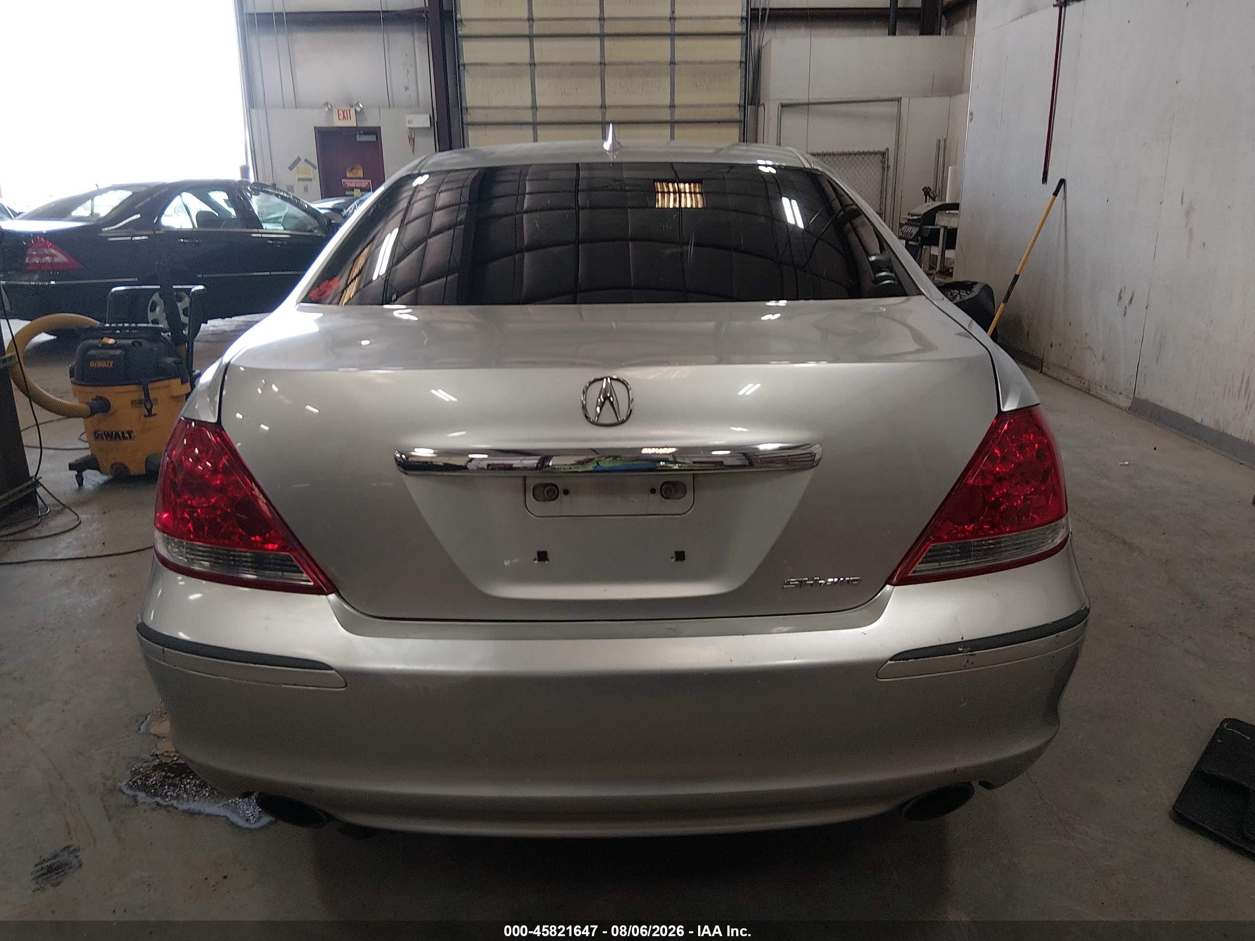 2005 Acura Rl 3.5 Gray vin: JH4KB16565C004750