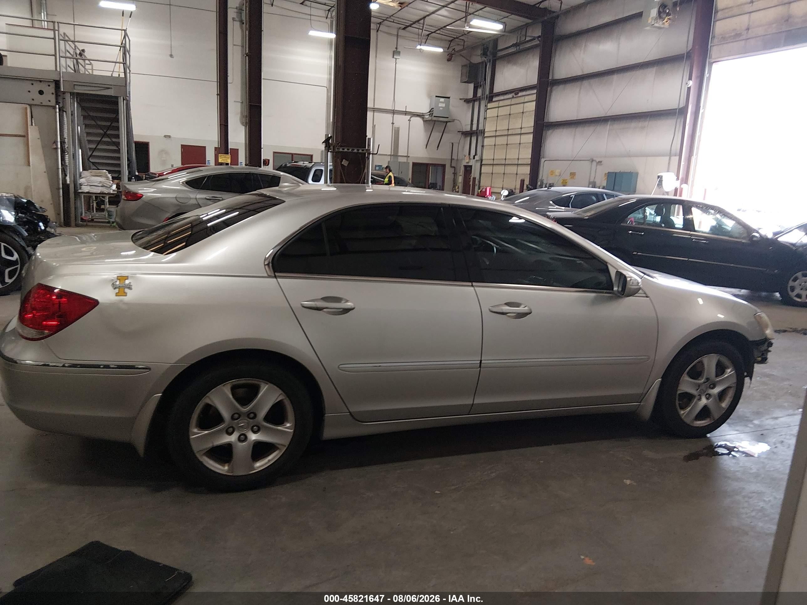 2005 Acura Rl 3.5 Gray vin: JH4KB16565C004750