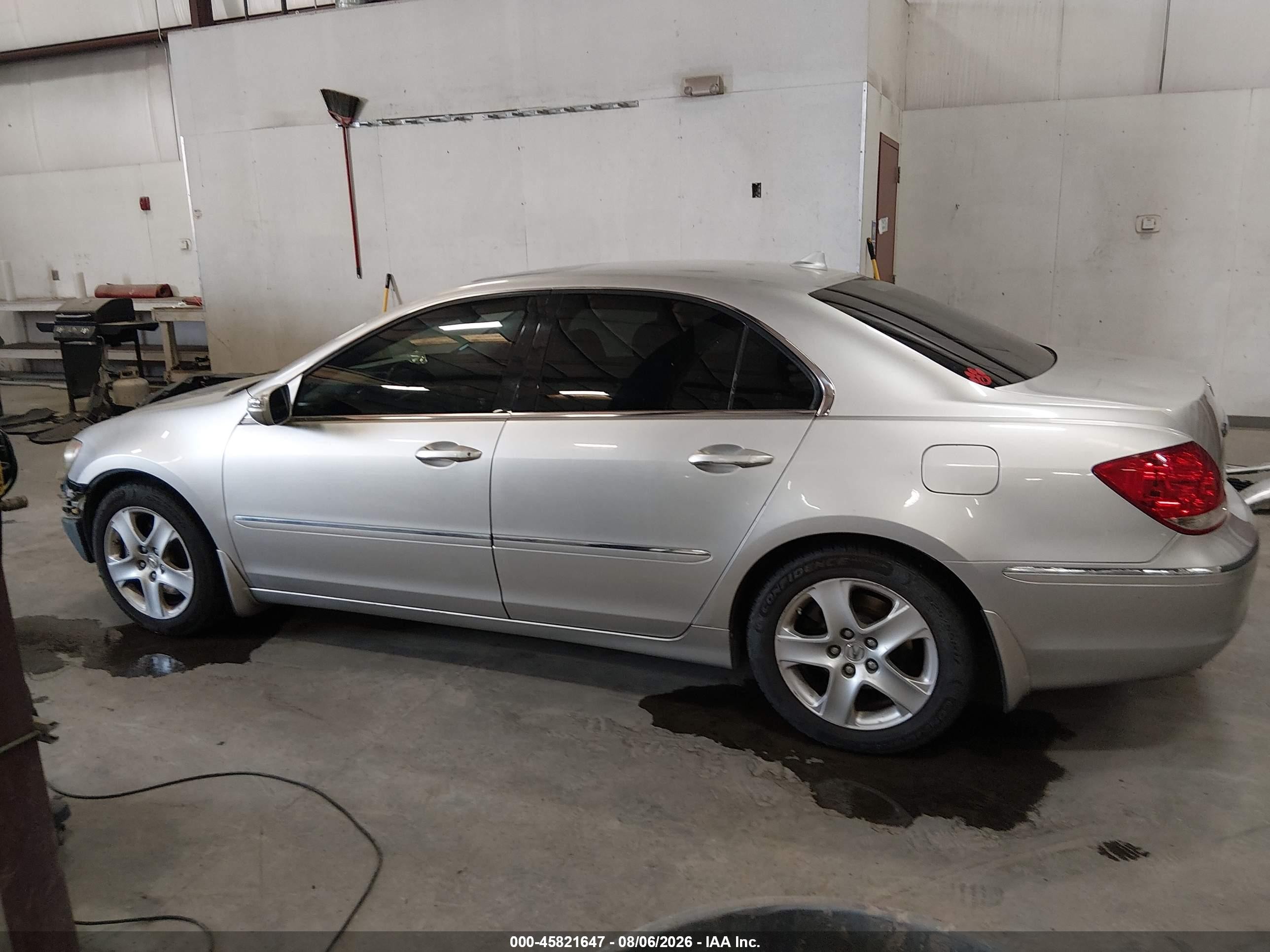 2005 Acura Rl 3.5 Gray vin: JH4KB16565C004750