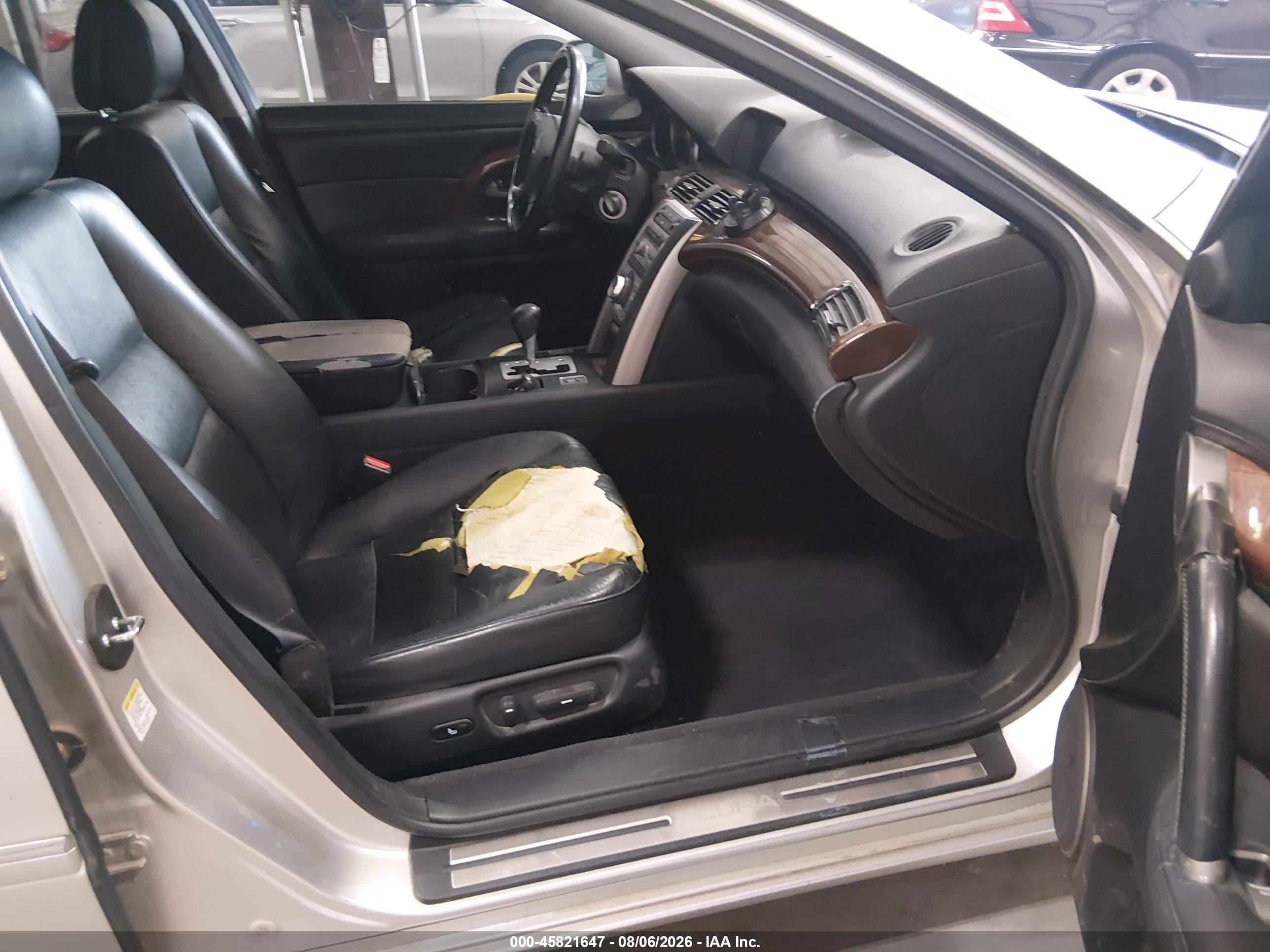 2005 Acura Rl 3.5 Gray vin: JH4KB16565C004750