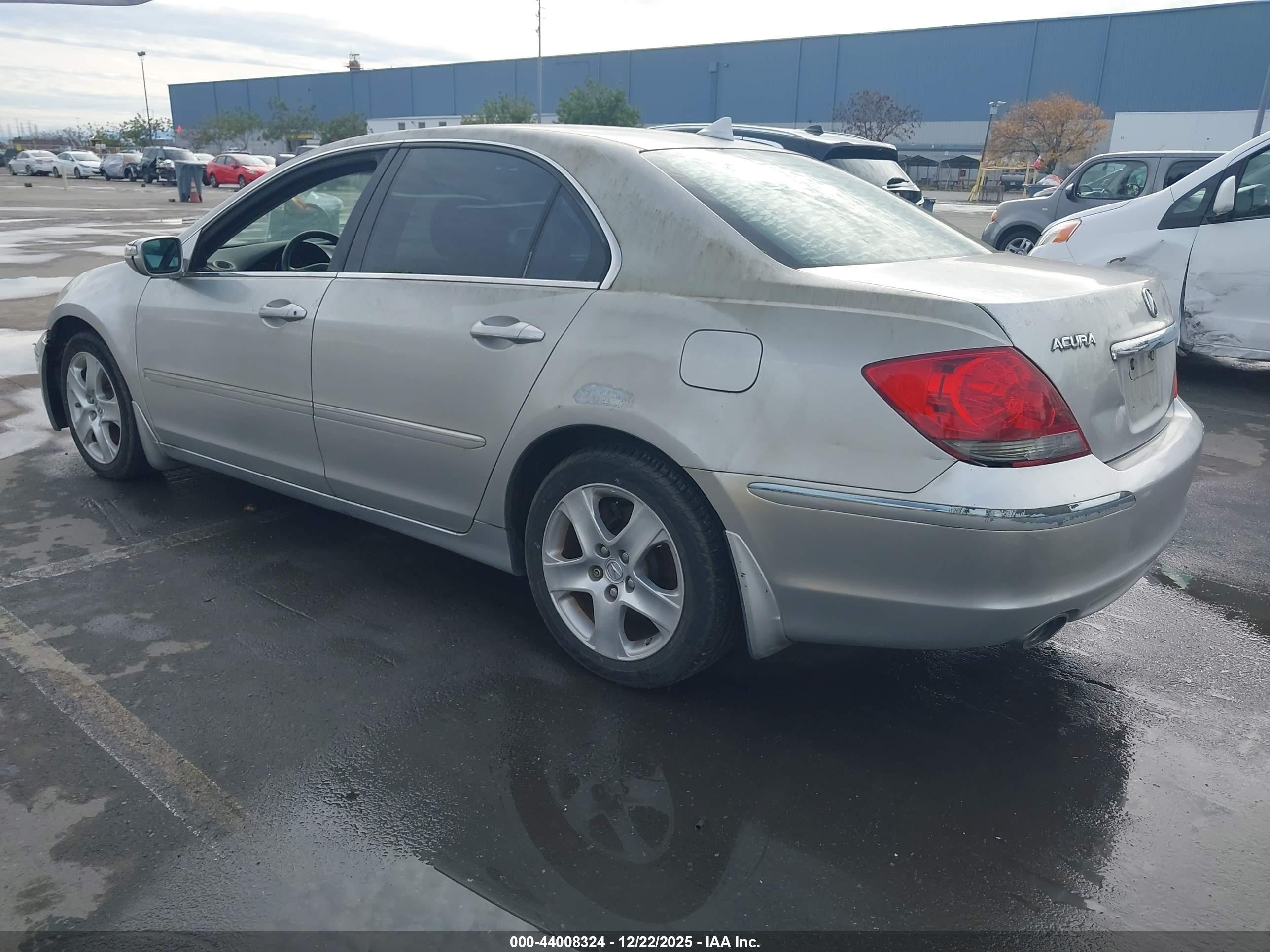2006 Acura Rl 3.5 Silver vin: JH4KB16566C004992
