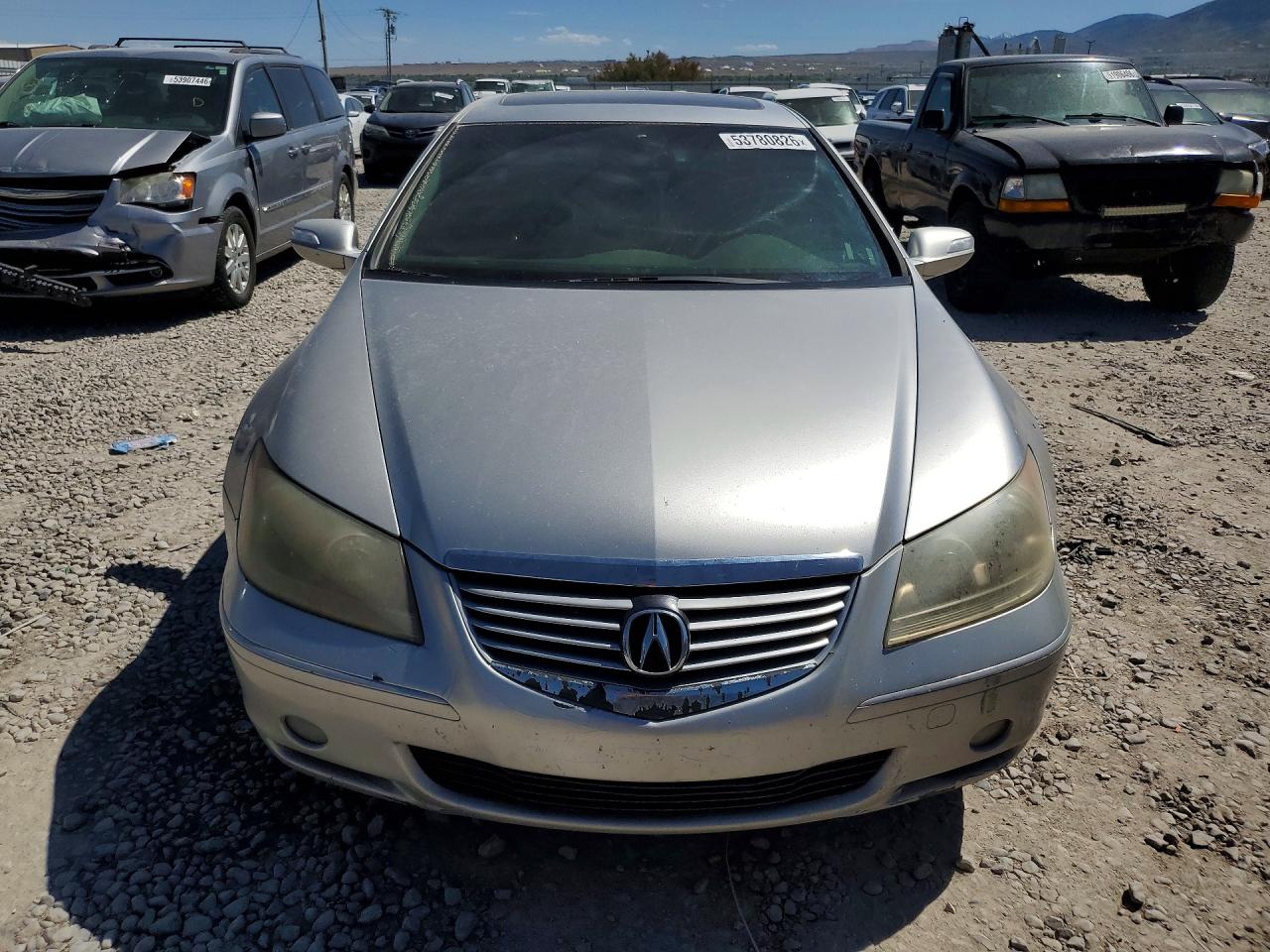 2006 Acura Rl Серебряный vin: JH4KB16566C007908