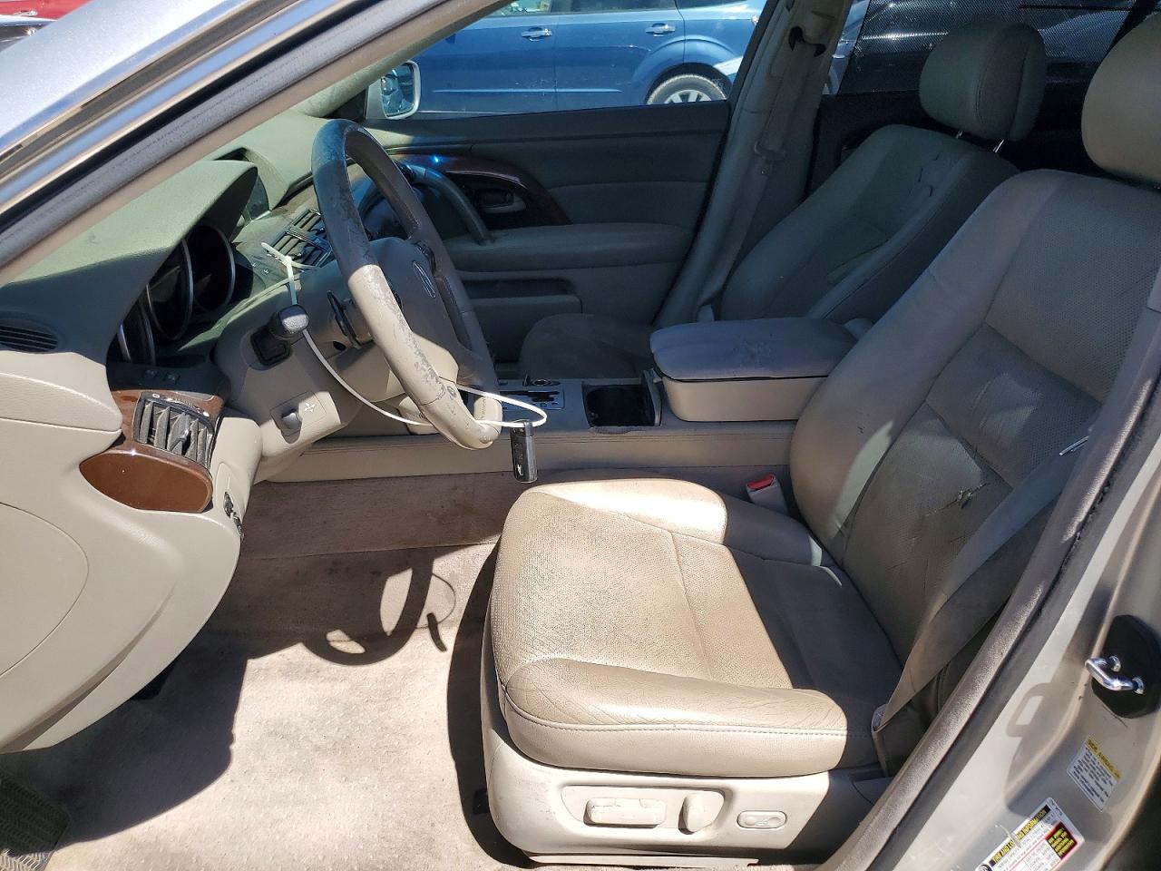 2006 Acura Rl Серебряный vin: JH4KB16566C007908
