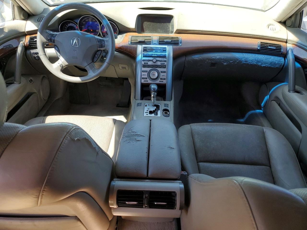 2006 Acura Rl Серебряный vin: JH4KB16566C007908