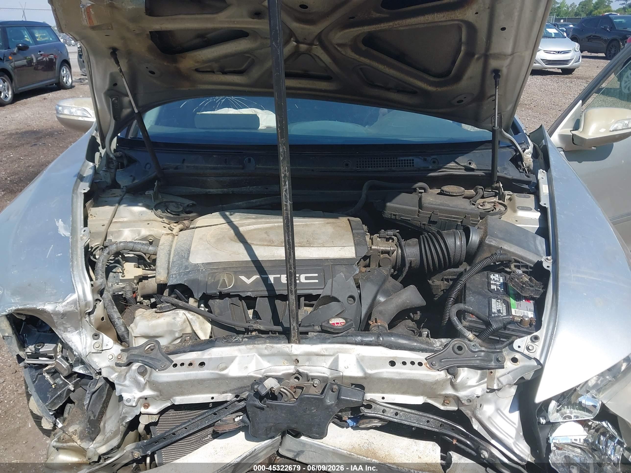 2006 Acura Rl 3.5 Silver vin: JH4KB16566C009951