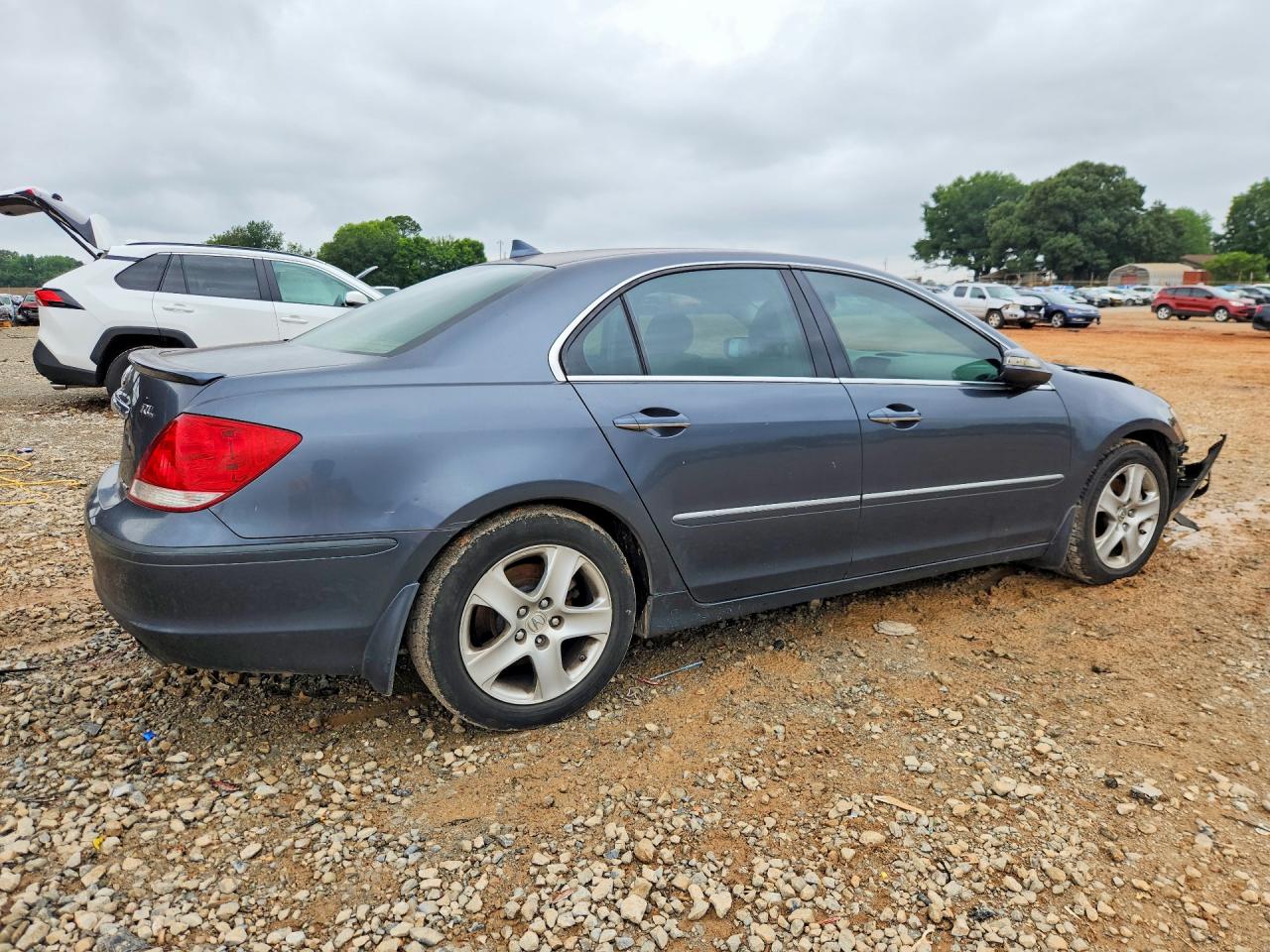 2005 Acura Rl Blue vin: JH4KB16575C007768