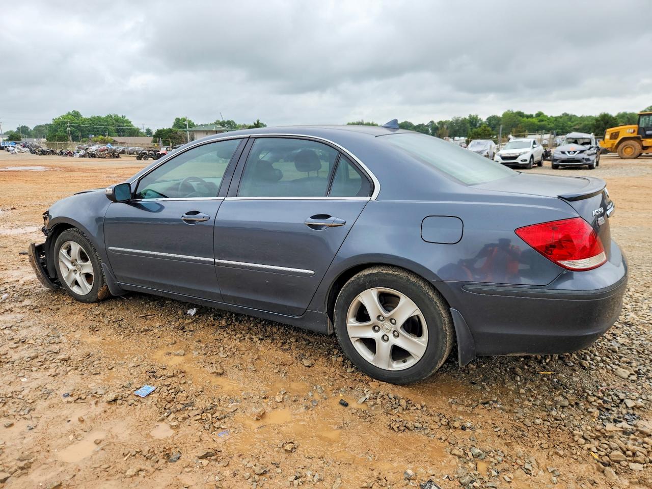 2005 Acura Rl Blue vin: JH4KB16575C007768