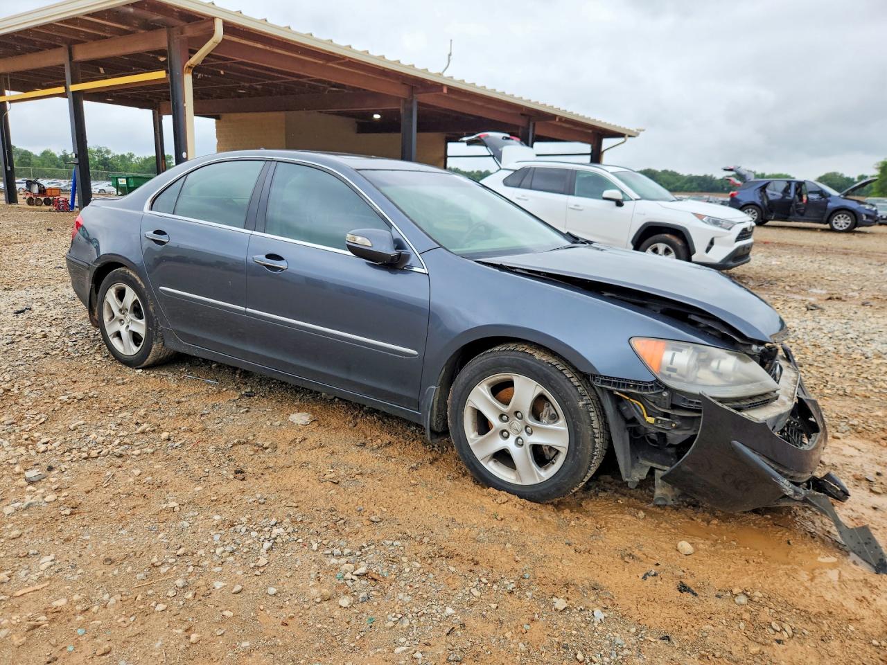 2005 Acura Rl Blue vin: JH4KB16575C007768