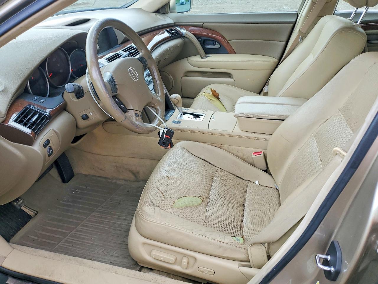 2006 Acura Rl Желто-коричневый vin: JH4KB16576C001843
