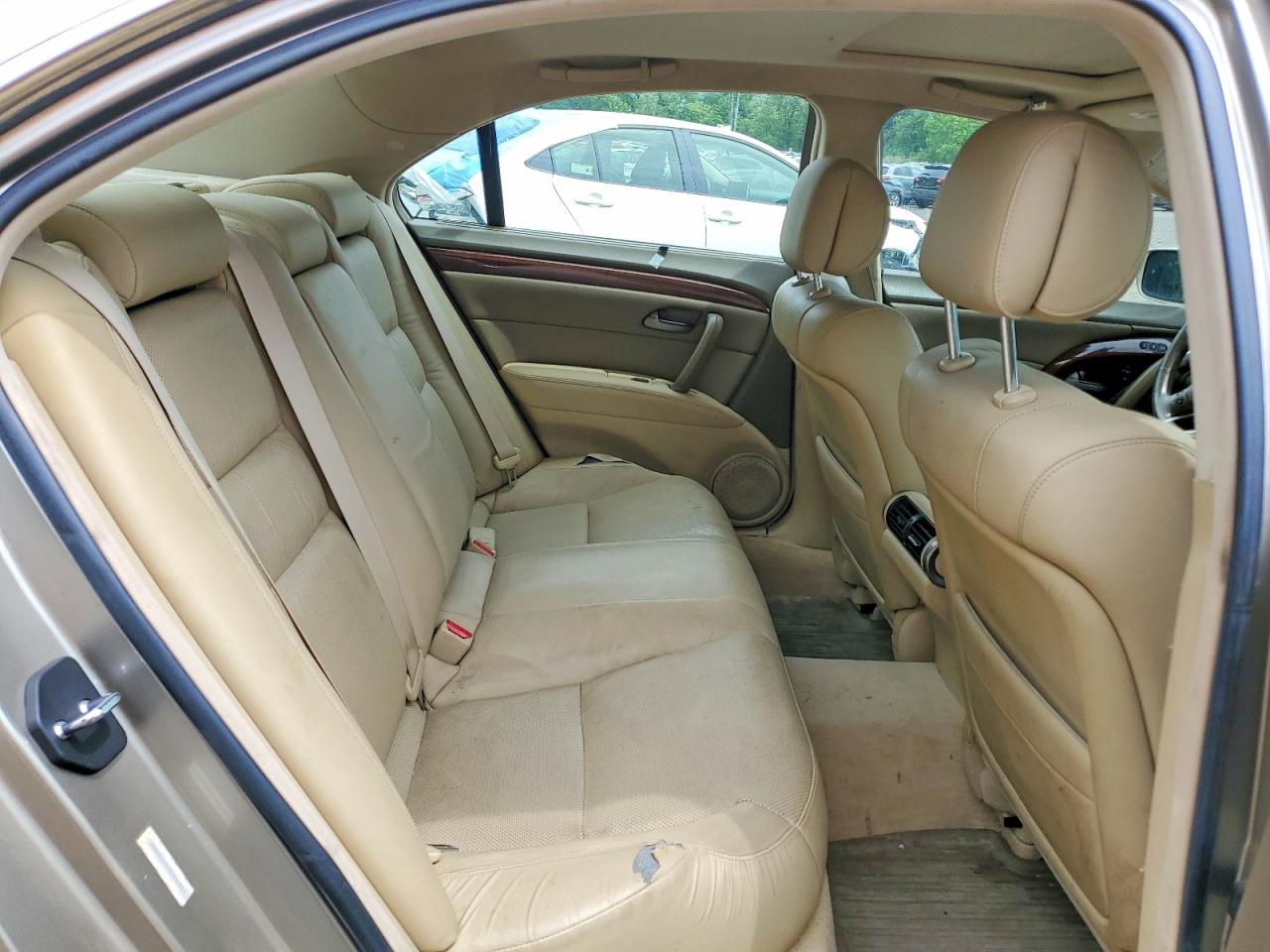 2006 Acura Rl Желто-коричневый vin: JH4KB16576C001843