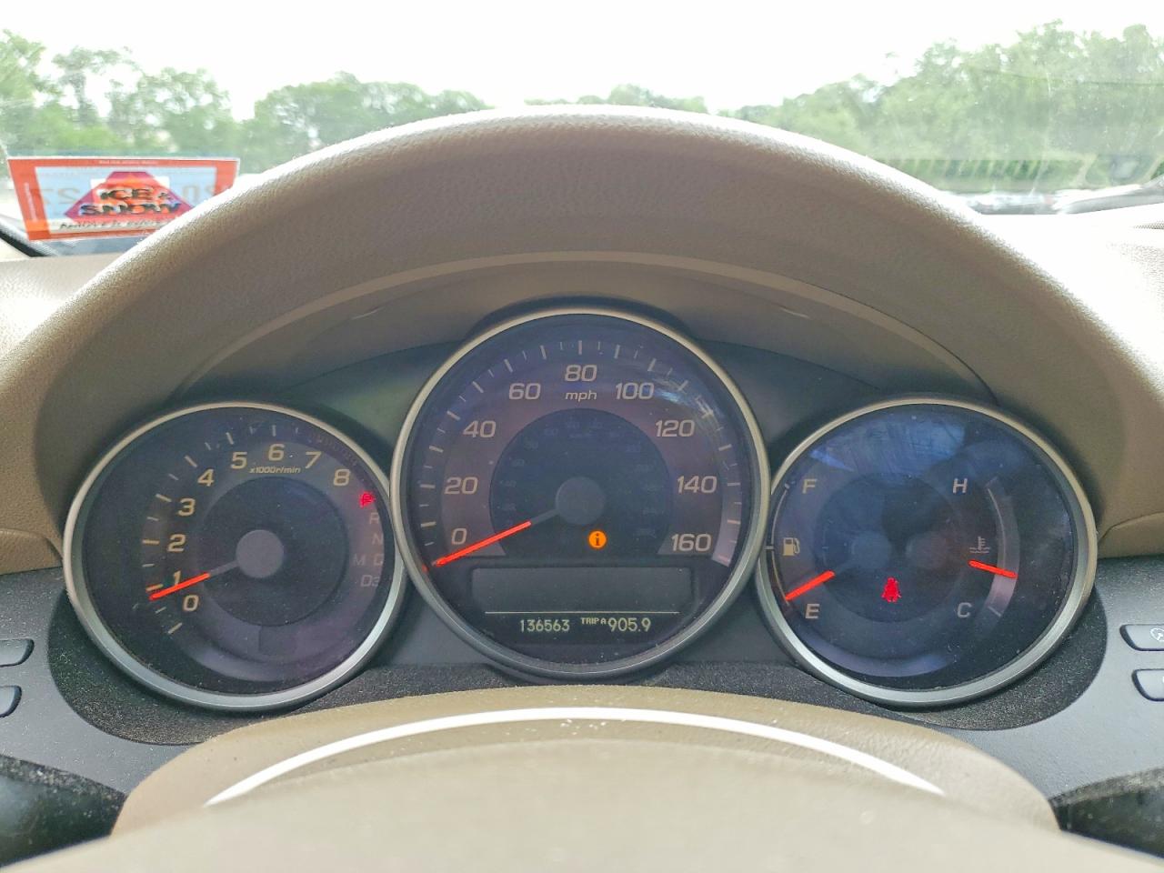 2006 Acura Rl Желто-коричневый vin: JH4KB16576C001843