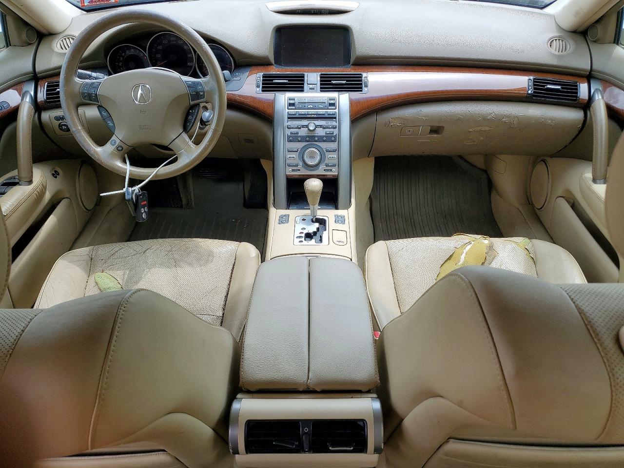 2006 Acura Rl Желто-коричневый vin: JH4KB16576C001843