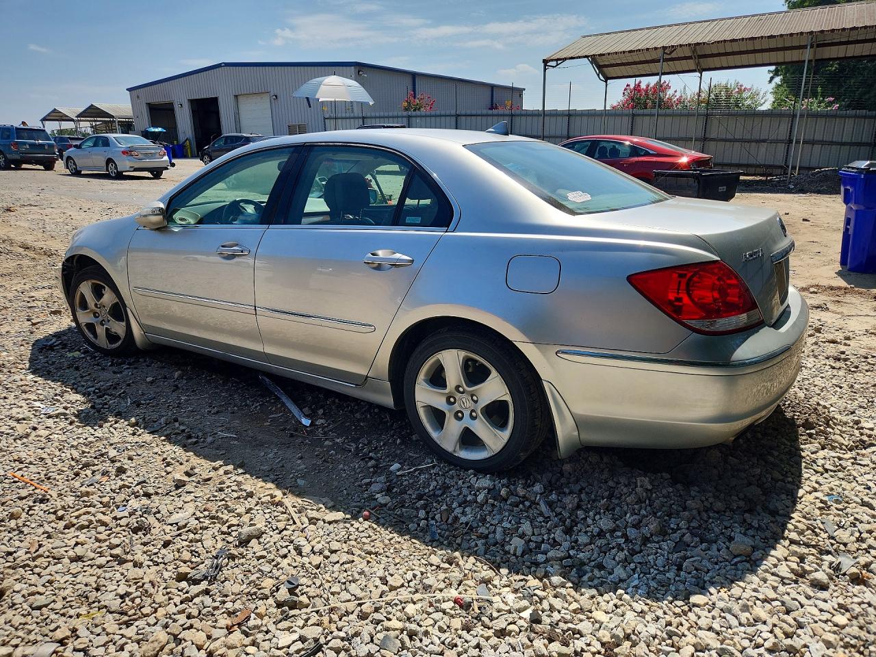 2006 Acura Rl Silver vin: JH4KB16576C004953