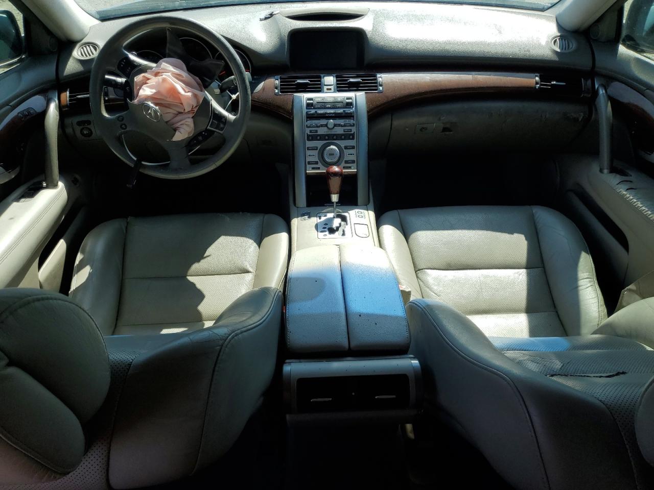 2006 Acura Rl Silver vin: JH4KB16576C005794