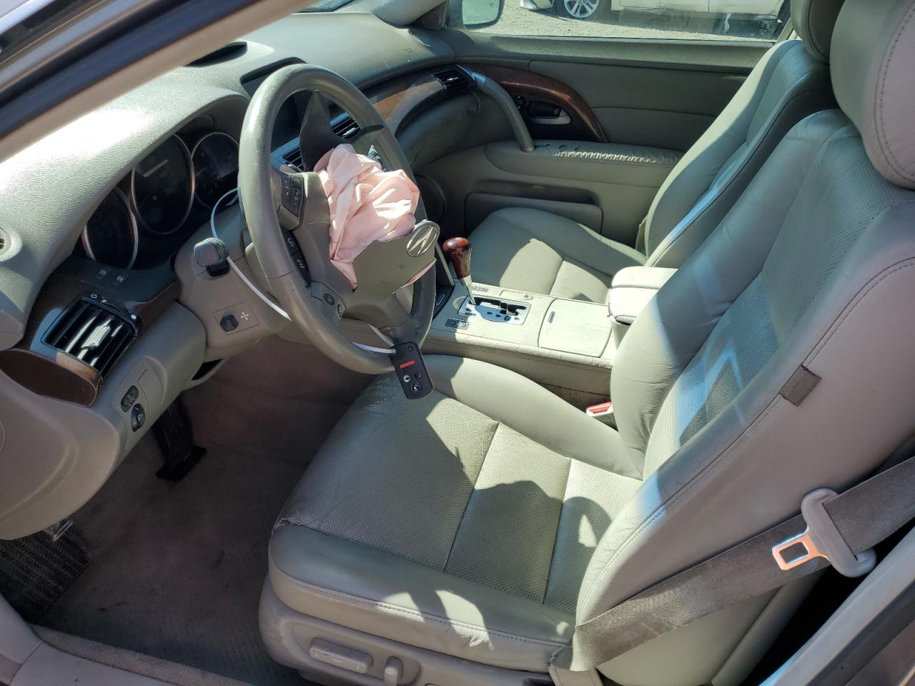 2006 Acura Rl Silver vin: JH4KB16576C005794