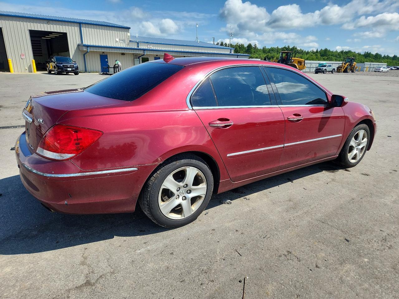 2005 Acura Rl Бордовый vin: JH4KB16585C006807