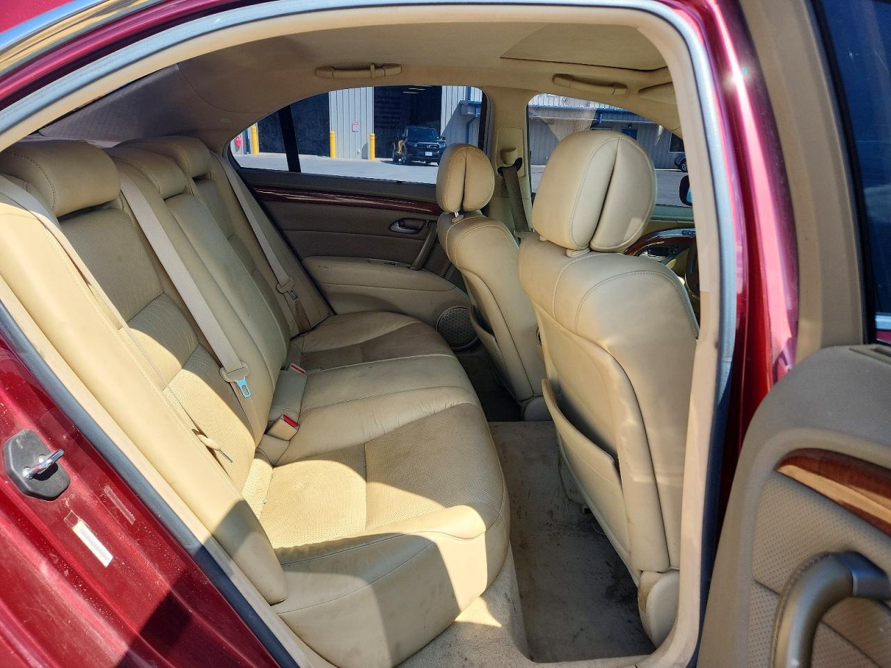 2005 Acura Rl Бордовый vin: JH4KB16585C006807