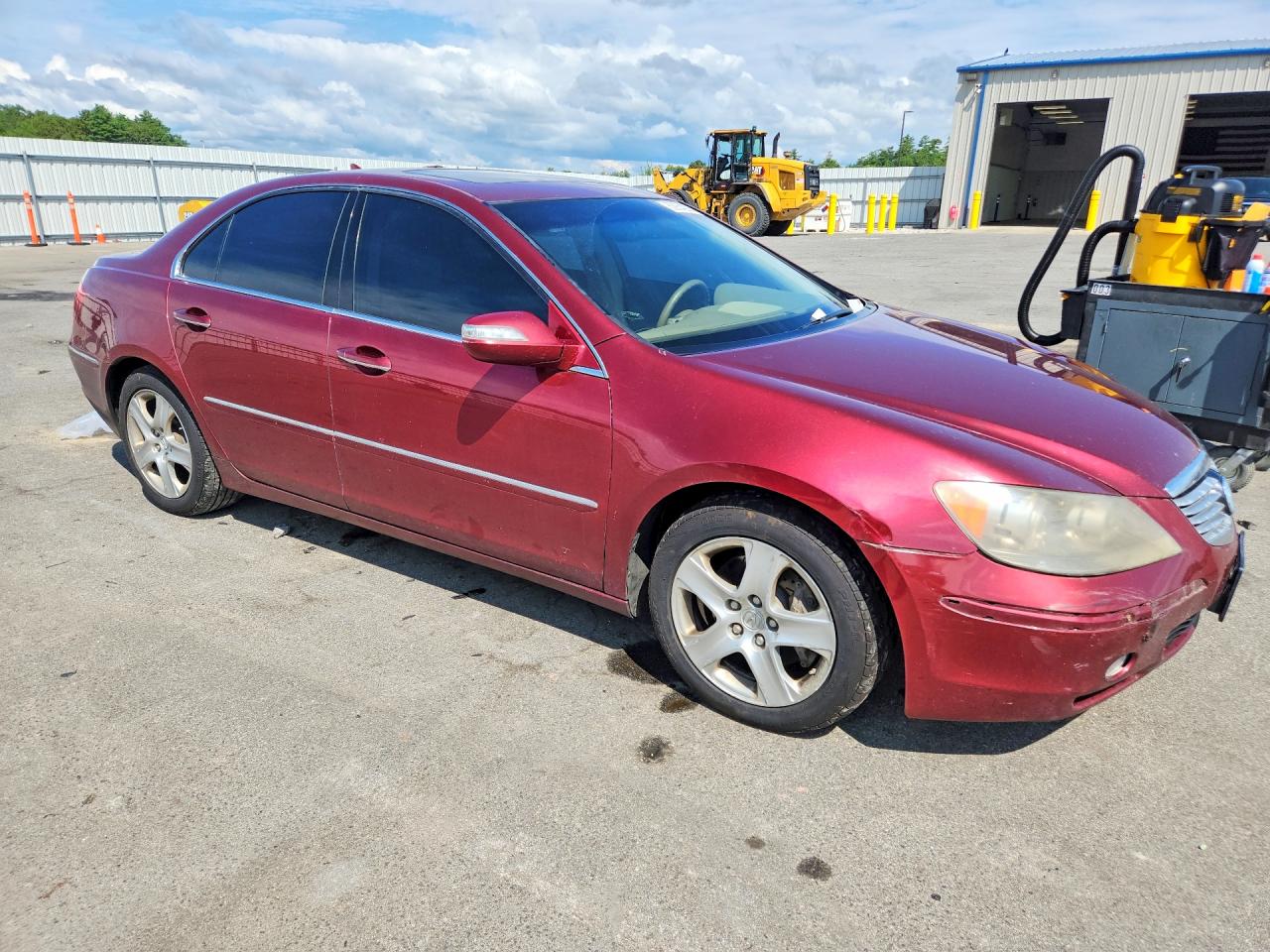 2005 Acura Rl Бордовый vin: JH4KB16585C006807