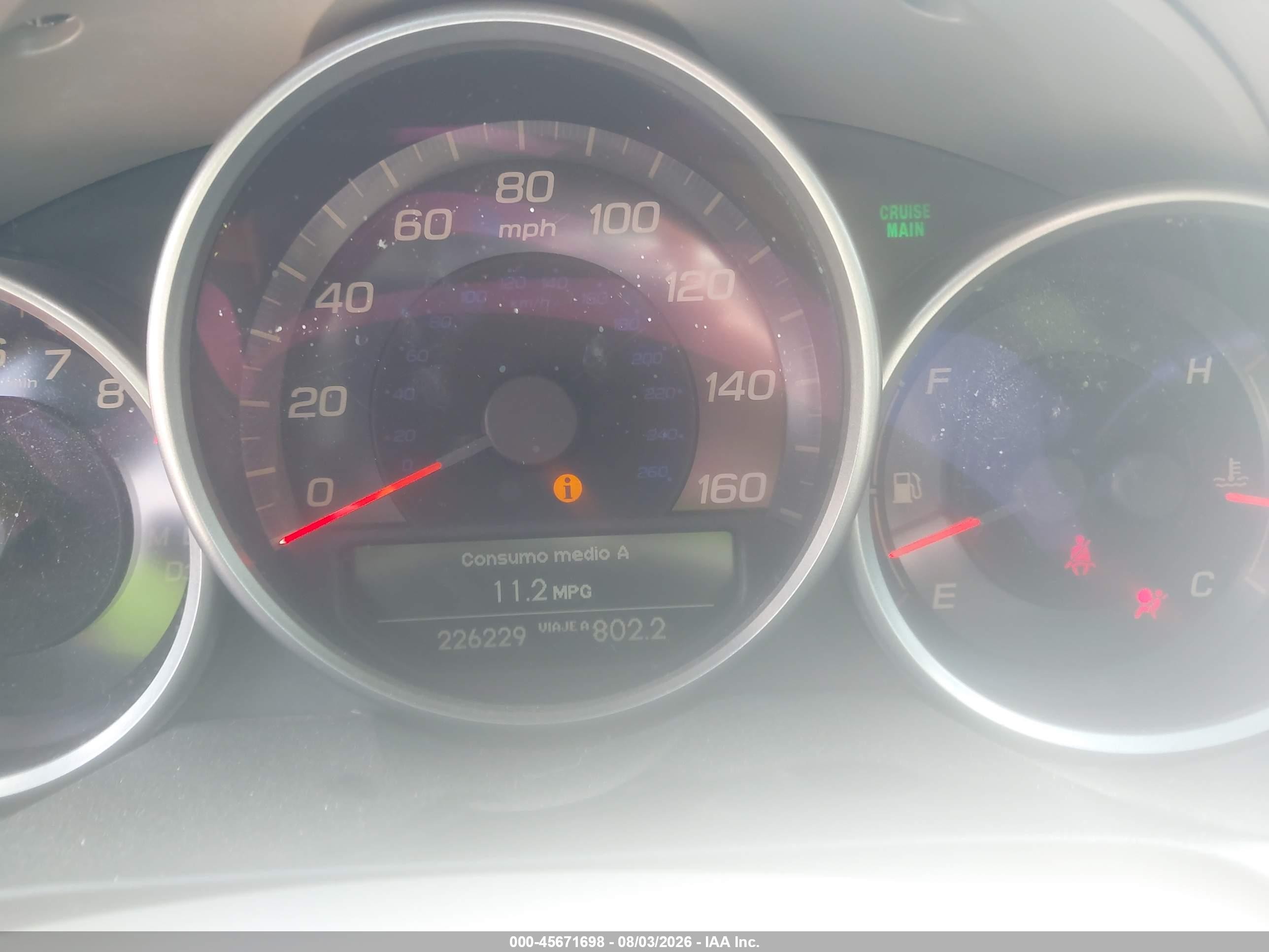 2006 Acura Rl 3.5 Gray vin: JH4KB16586C001754