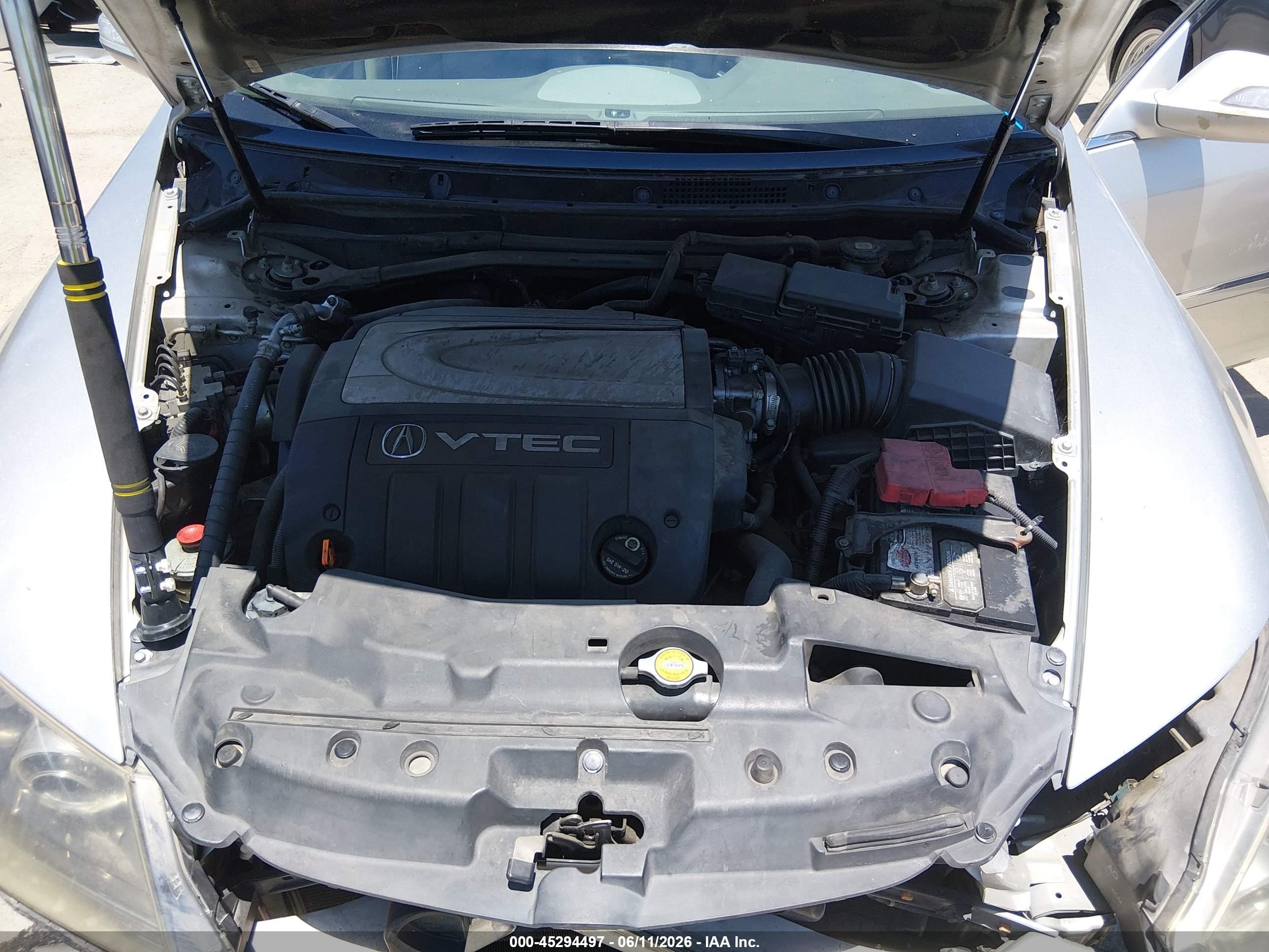 2006 Acura Rl 3.5 Серебряный vin: JH4KB16586C007554