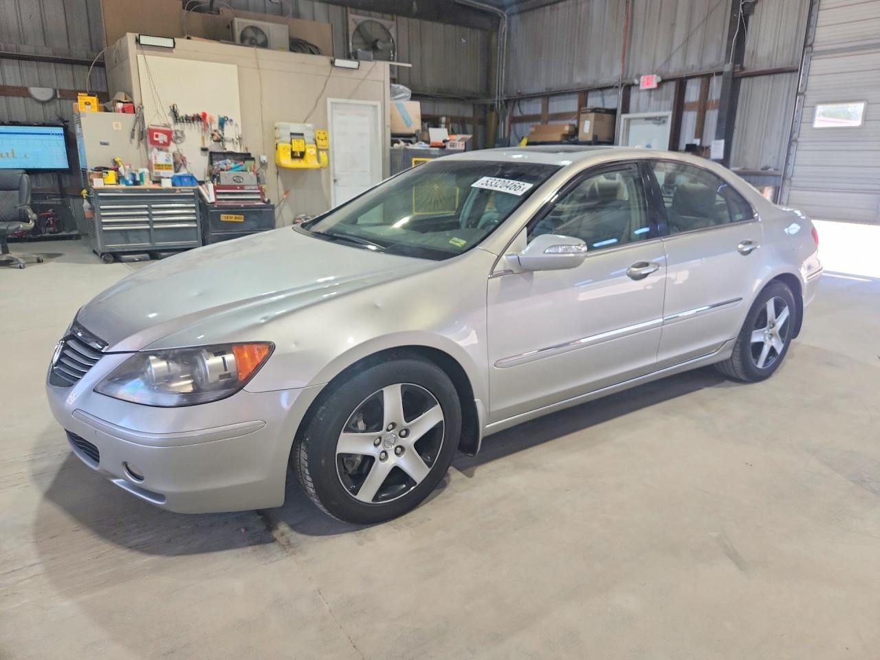 2006 Acura Rl Серебряный vin: JH4KB16586C010342