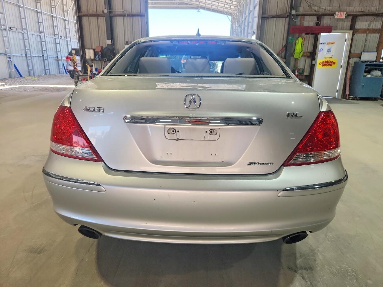 2006 Acura Rl Серебряный vin: JH4KB16586C010342