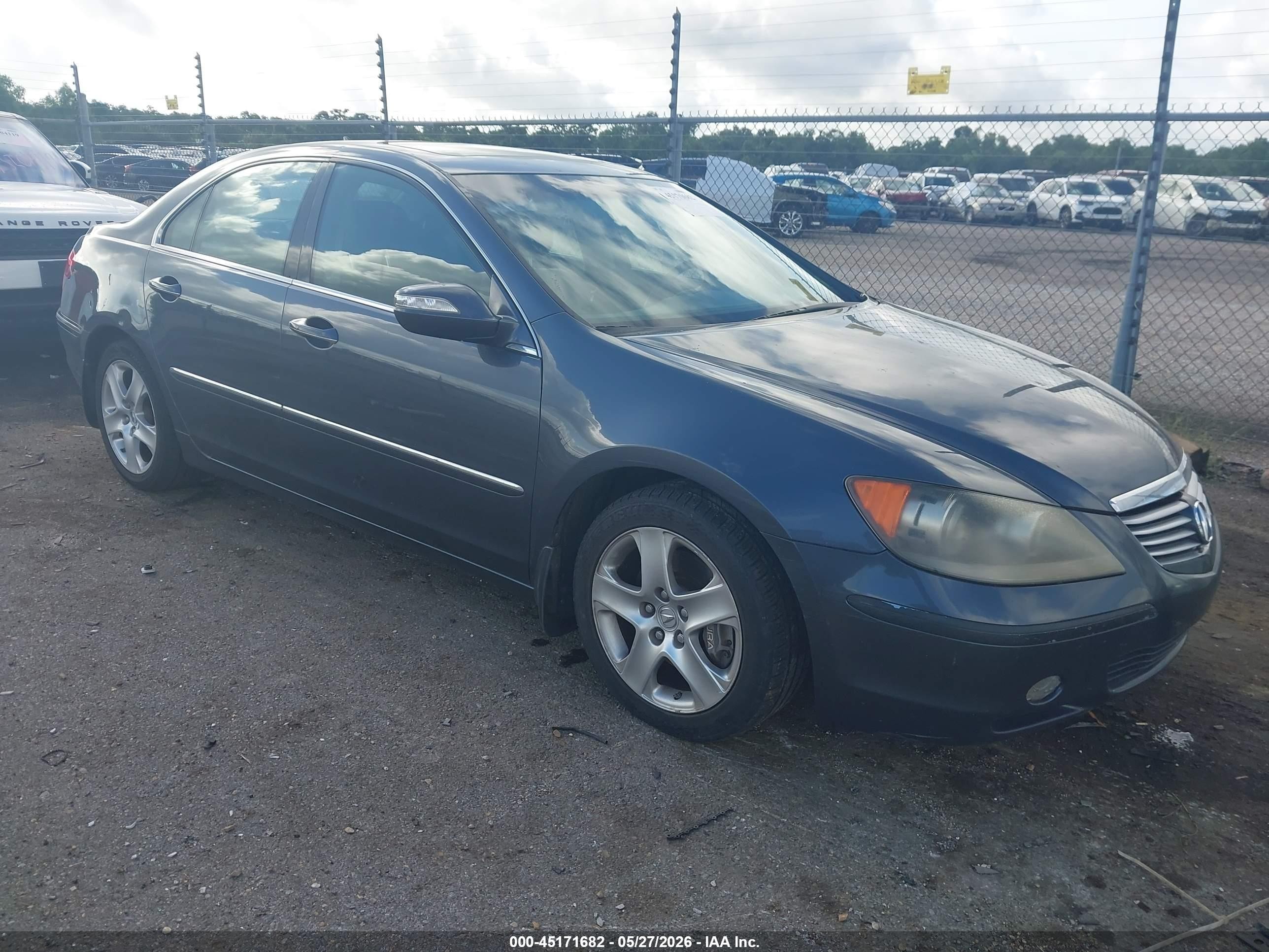 2007 Acura Rl 3.5 Серый vin: JH4KB16587C000542