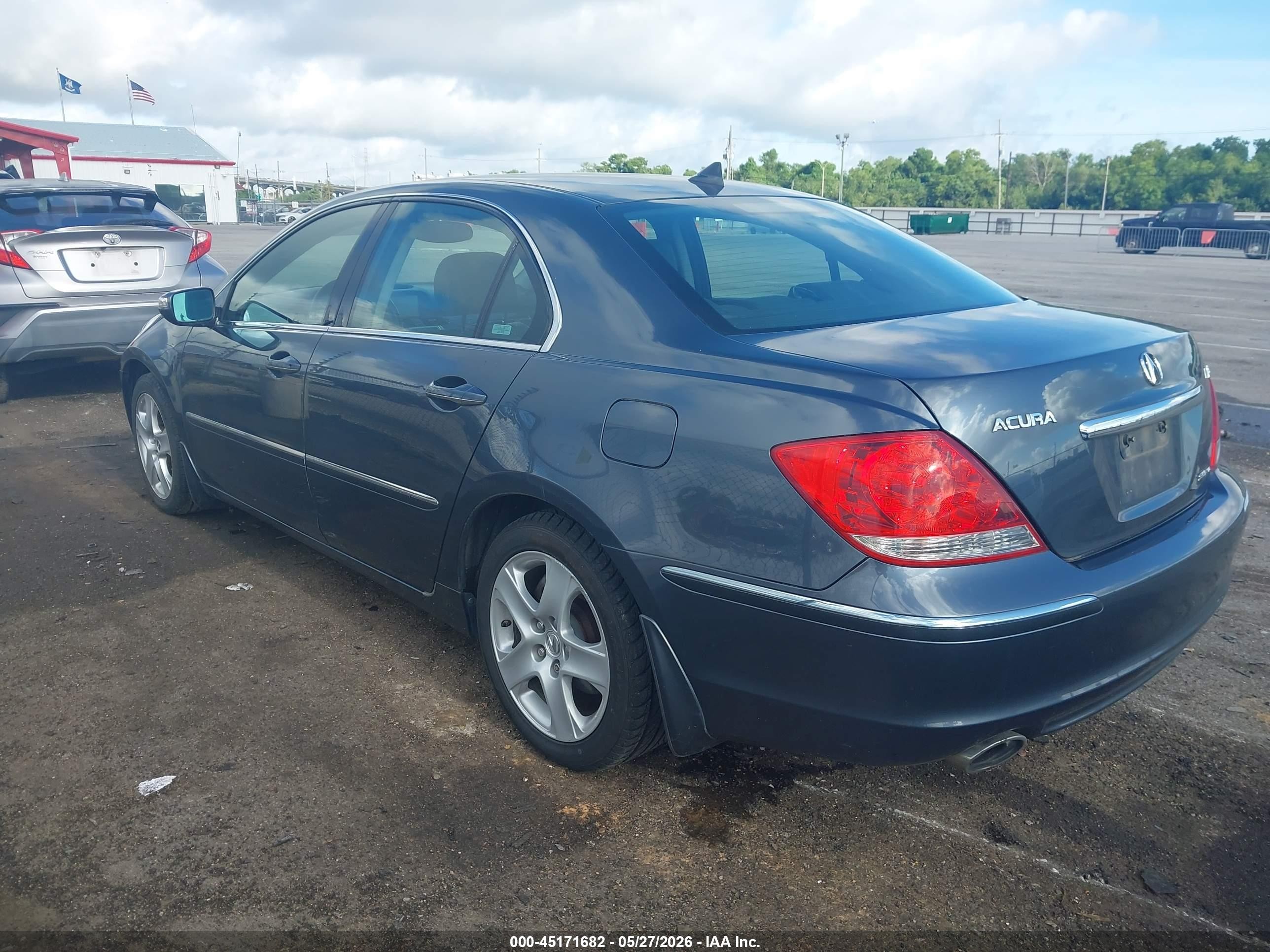 2007 Acura Rl 3.5 Серый vin: JH4KB16587C000542