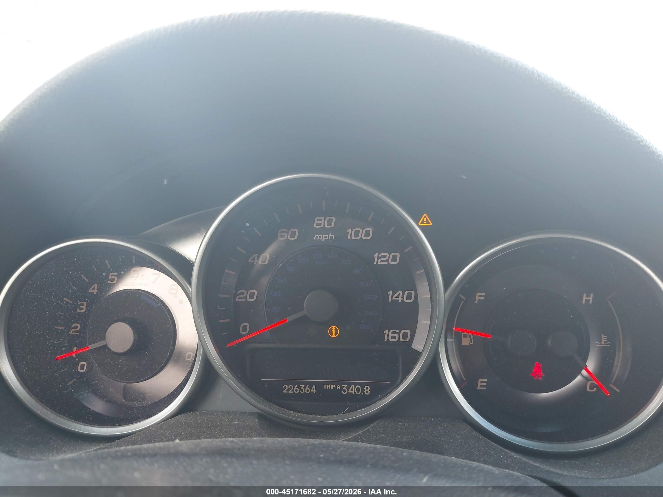2007 Acura Rl 3.5 Серый vin: JH4KB16587C000542