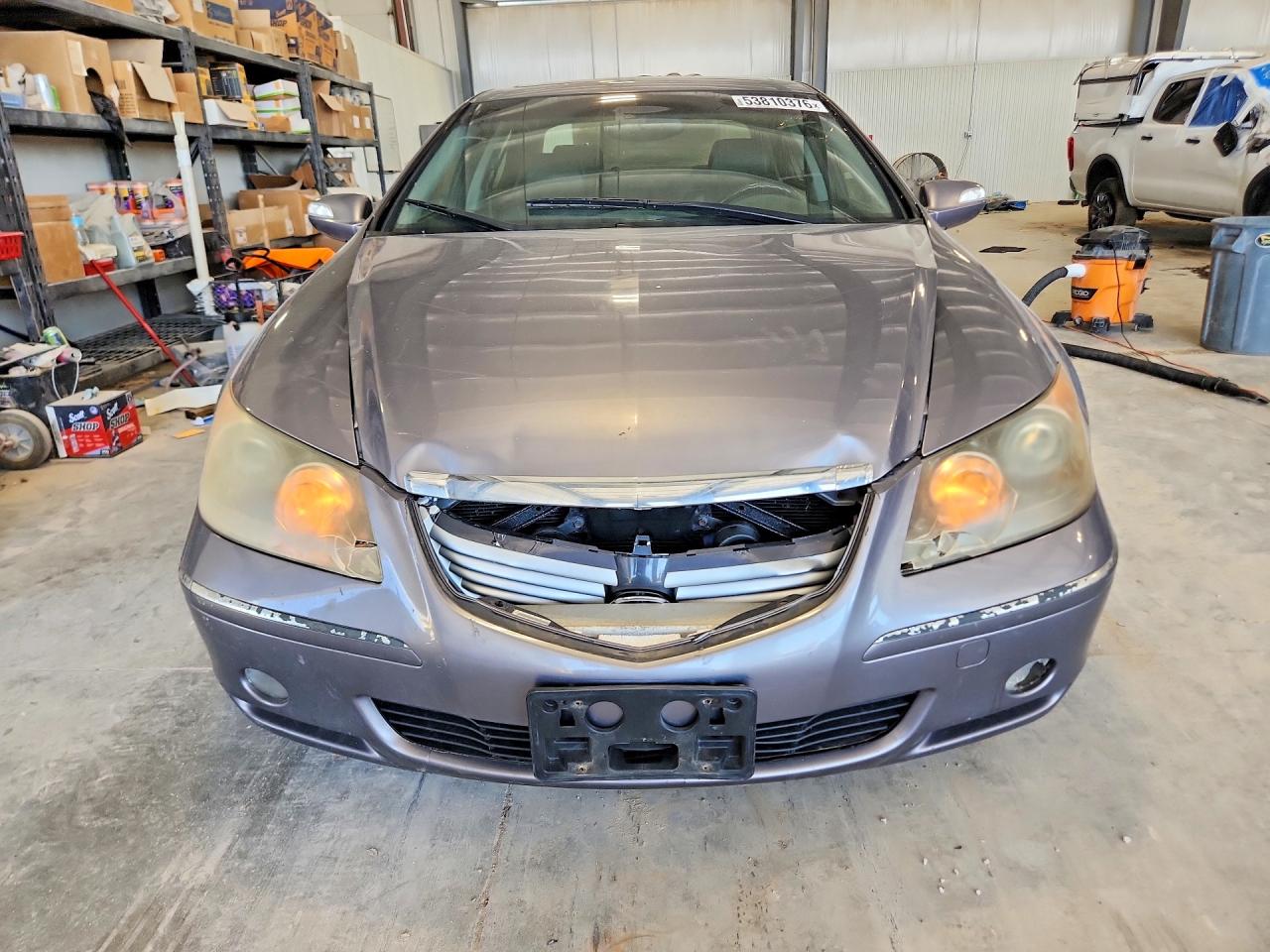 2005 Acura Rl Gray vin: JH4KB16595C005293