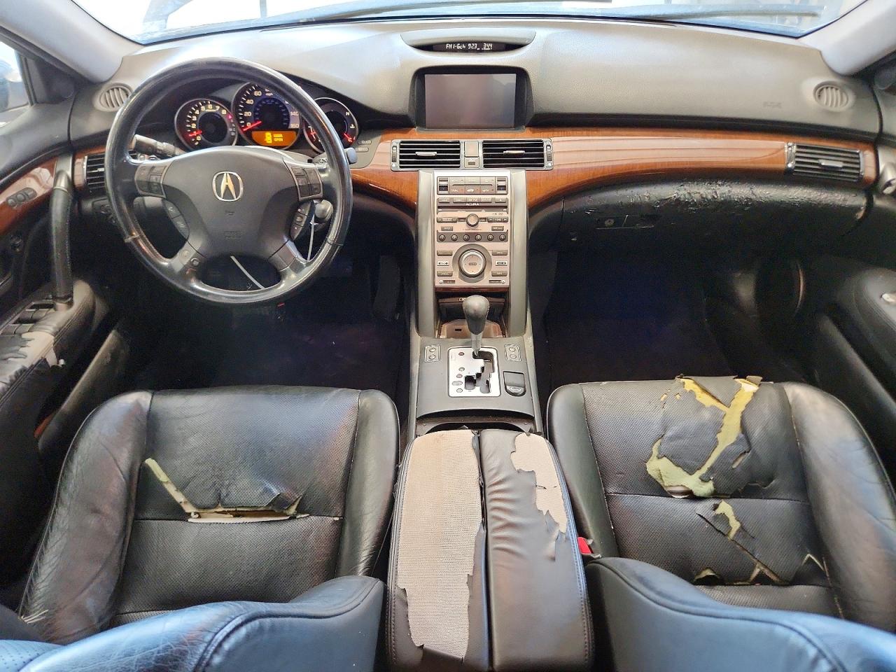 2005 Acura Rl Gray vin: JH4KB16595C005293