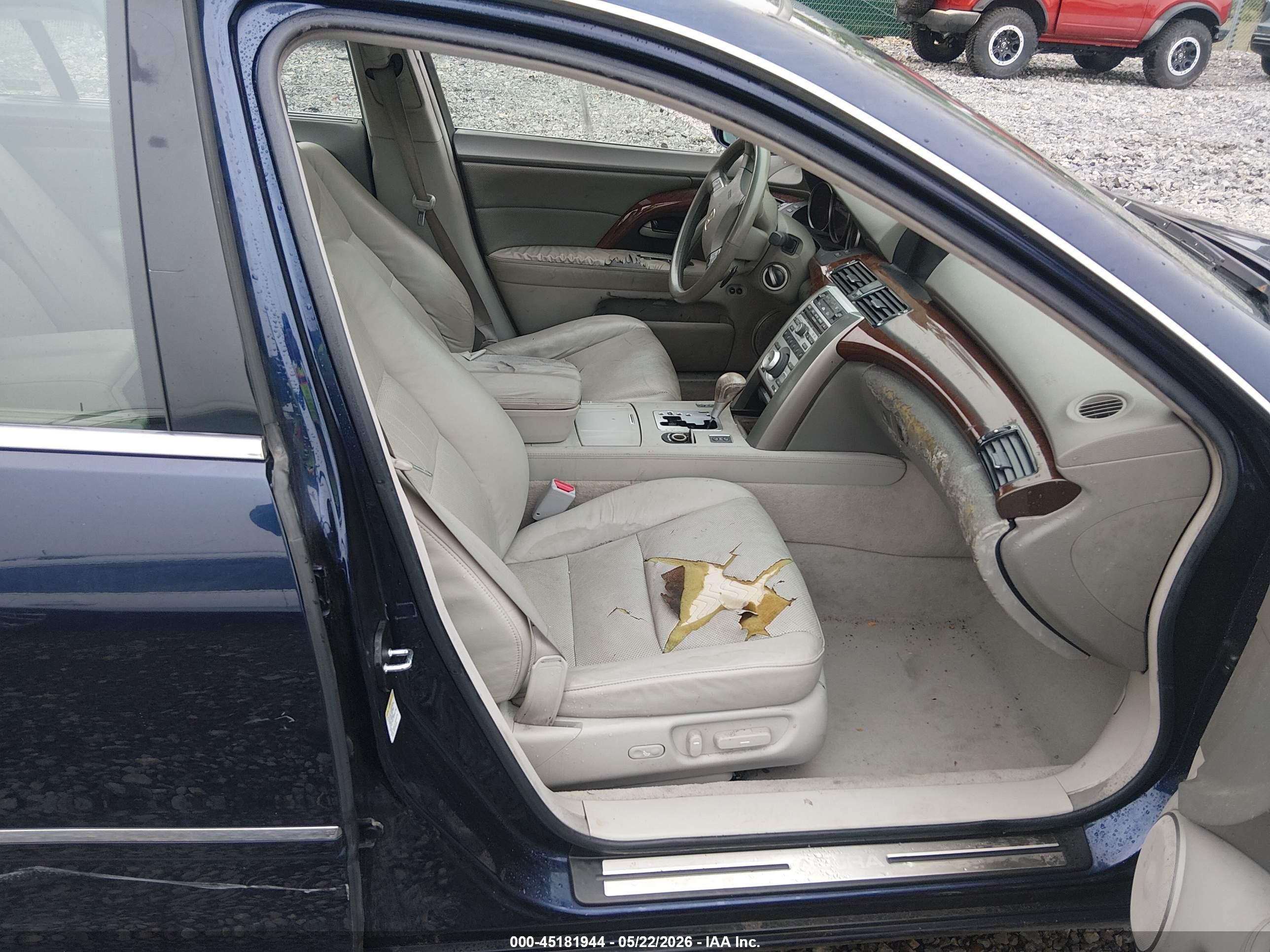 2006 Acura Rl 3.5 Blue vin: JH4KB16596C000368