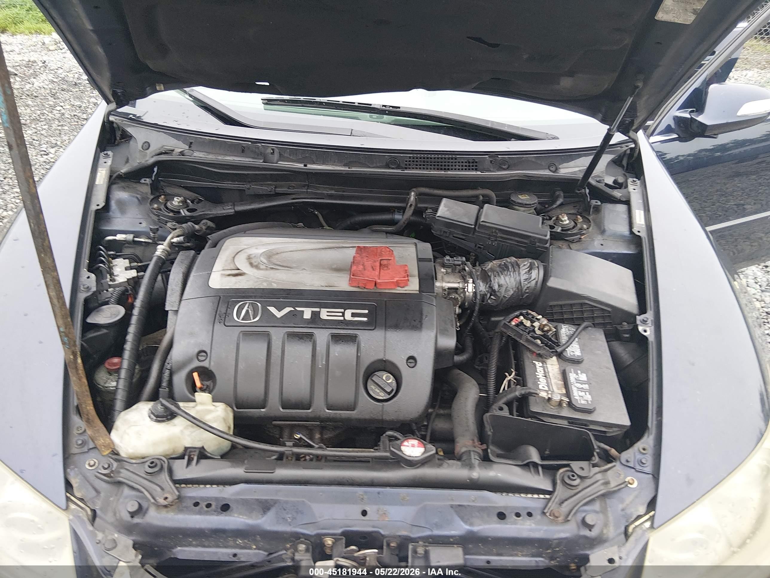 2006 Acura Rl 3.5 Blue vin: JH4KB16596C000368