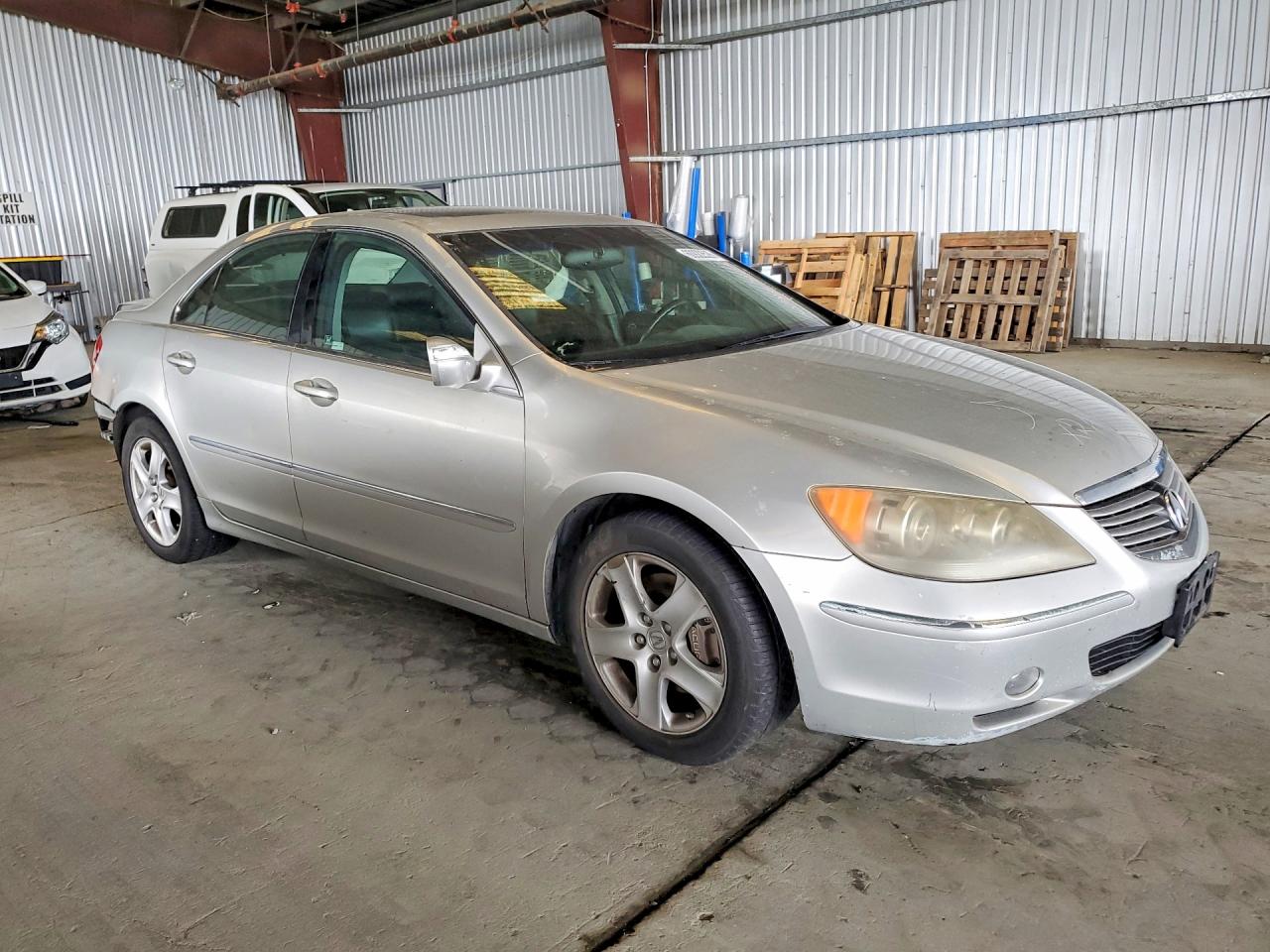 2006 Acura Rl Серебряный vin: JH4KB16596C006493
