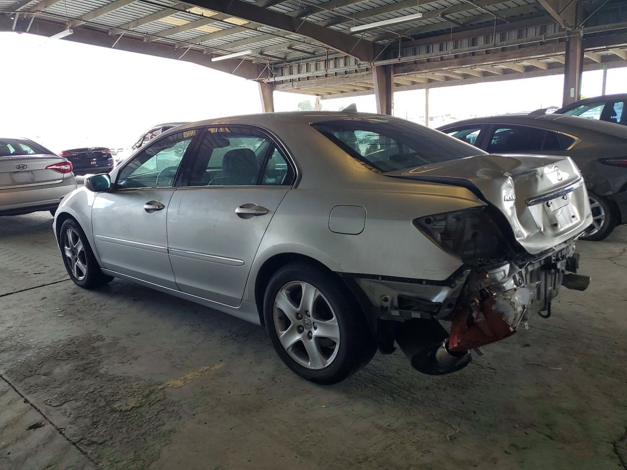 2006 Acura Rl Серебряный vin: JH4KB16596C006493